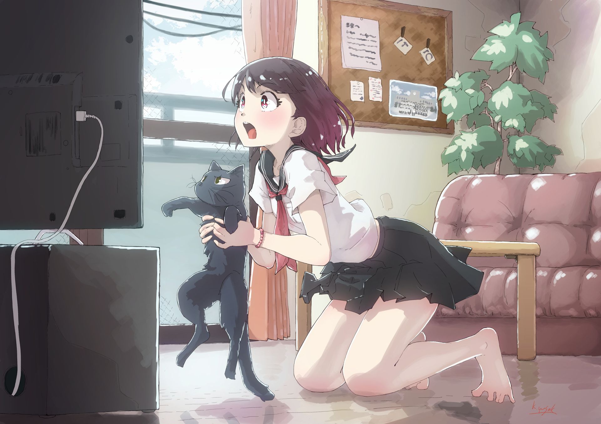 Chicas gatos anime