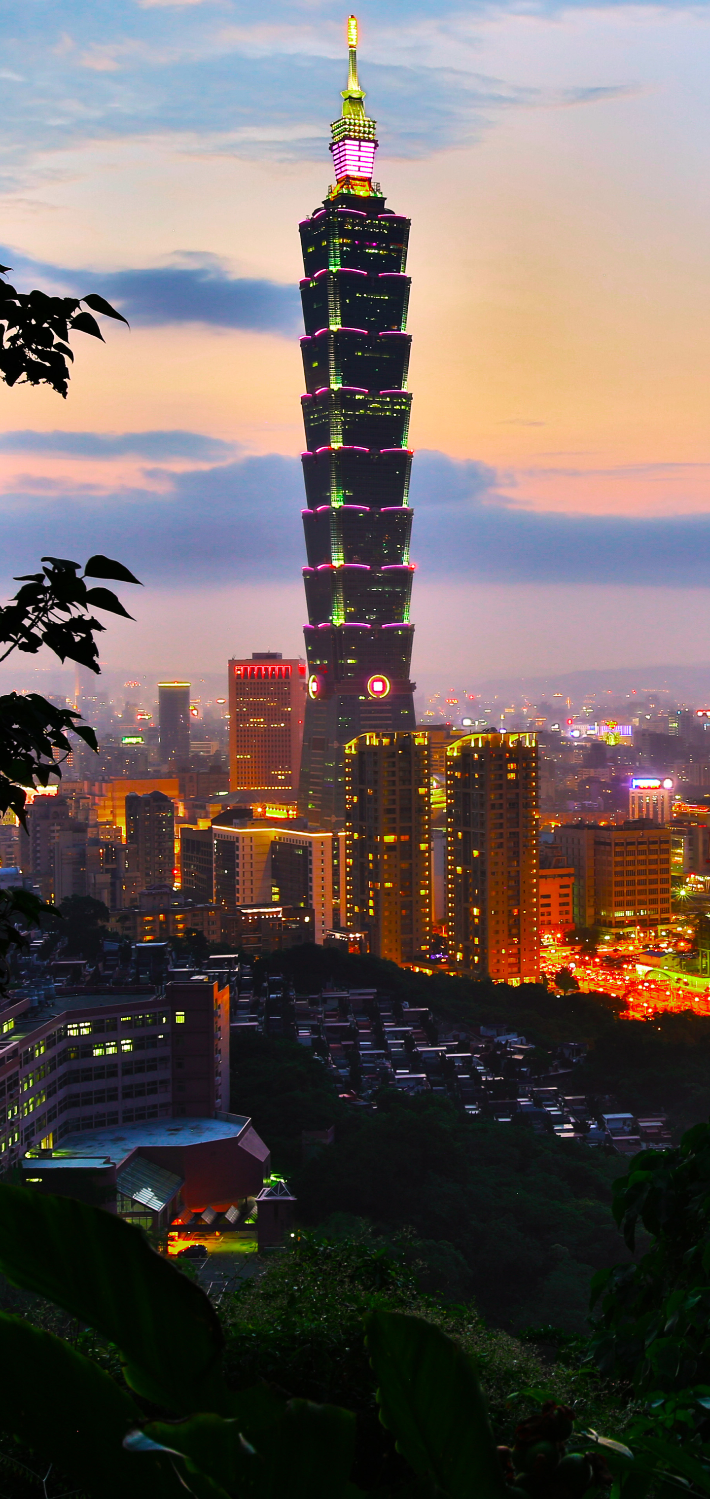 taipei 101, man made, taipei, skyline, taiwan, megapolis, cities HD wallpaper