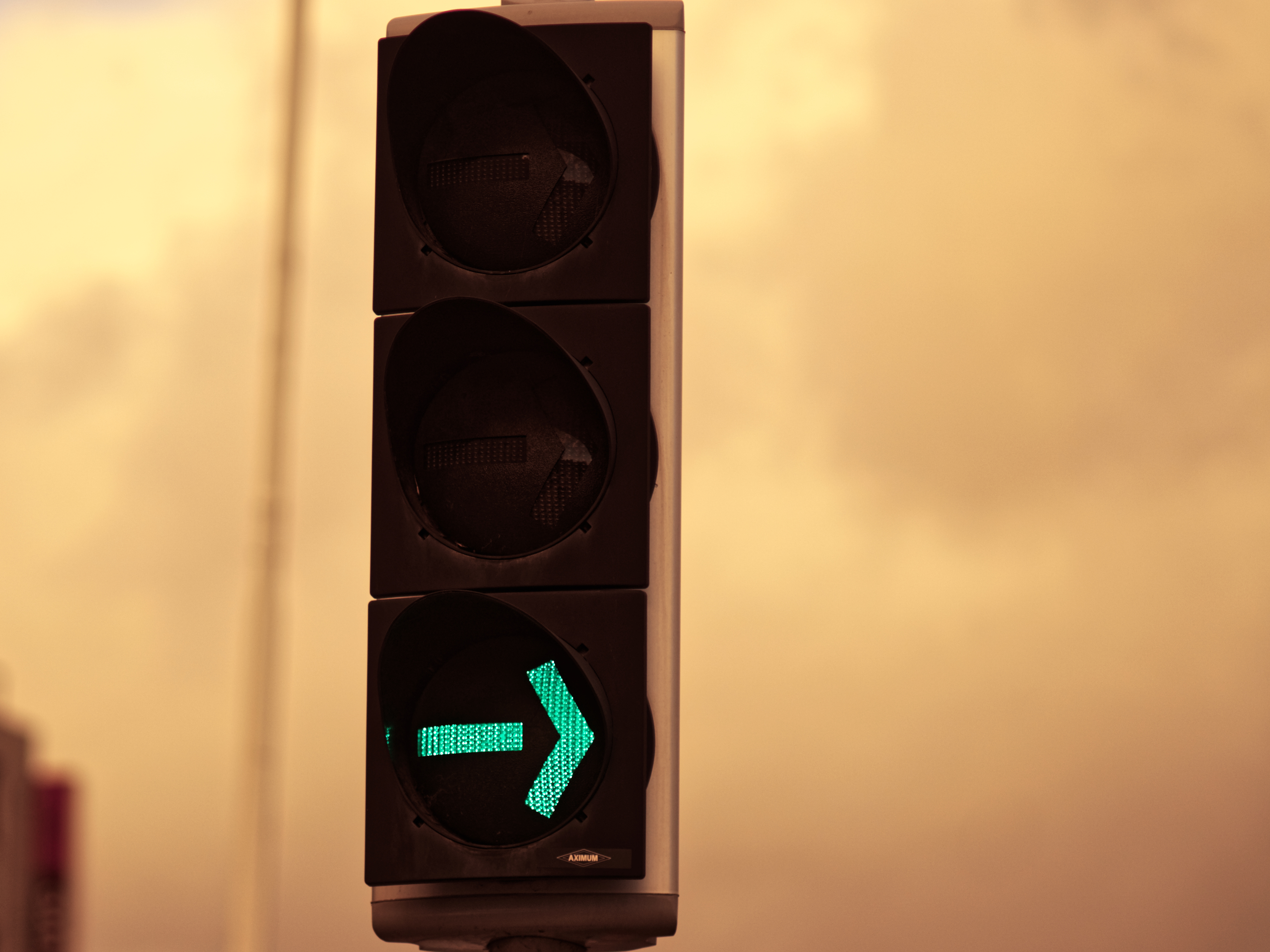 arrow, green, miscellanea, miscellaneous, traffic light, signal 32K