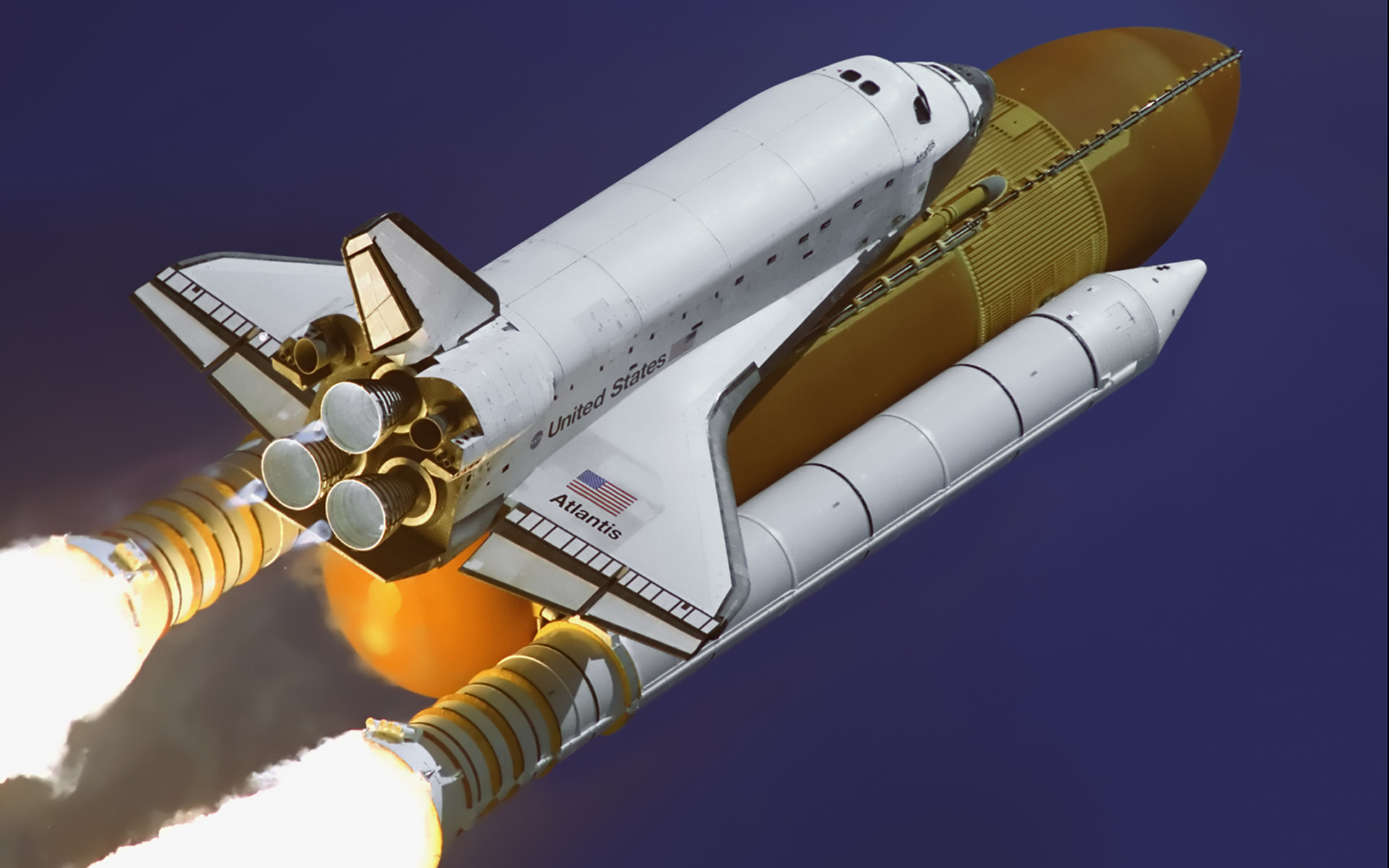 space shuttle atlantis, vehicles, rocket, space, space shuttles for android