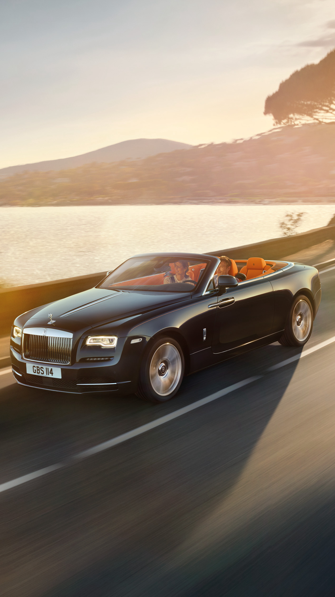 rolls royce, rolls royce dawn, vehicles, black car, vehicle, grand tourer, car wallpapers for tablet