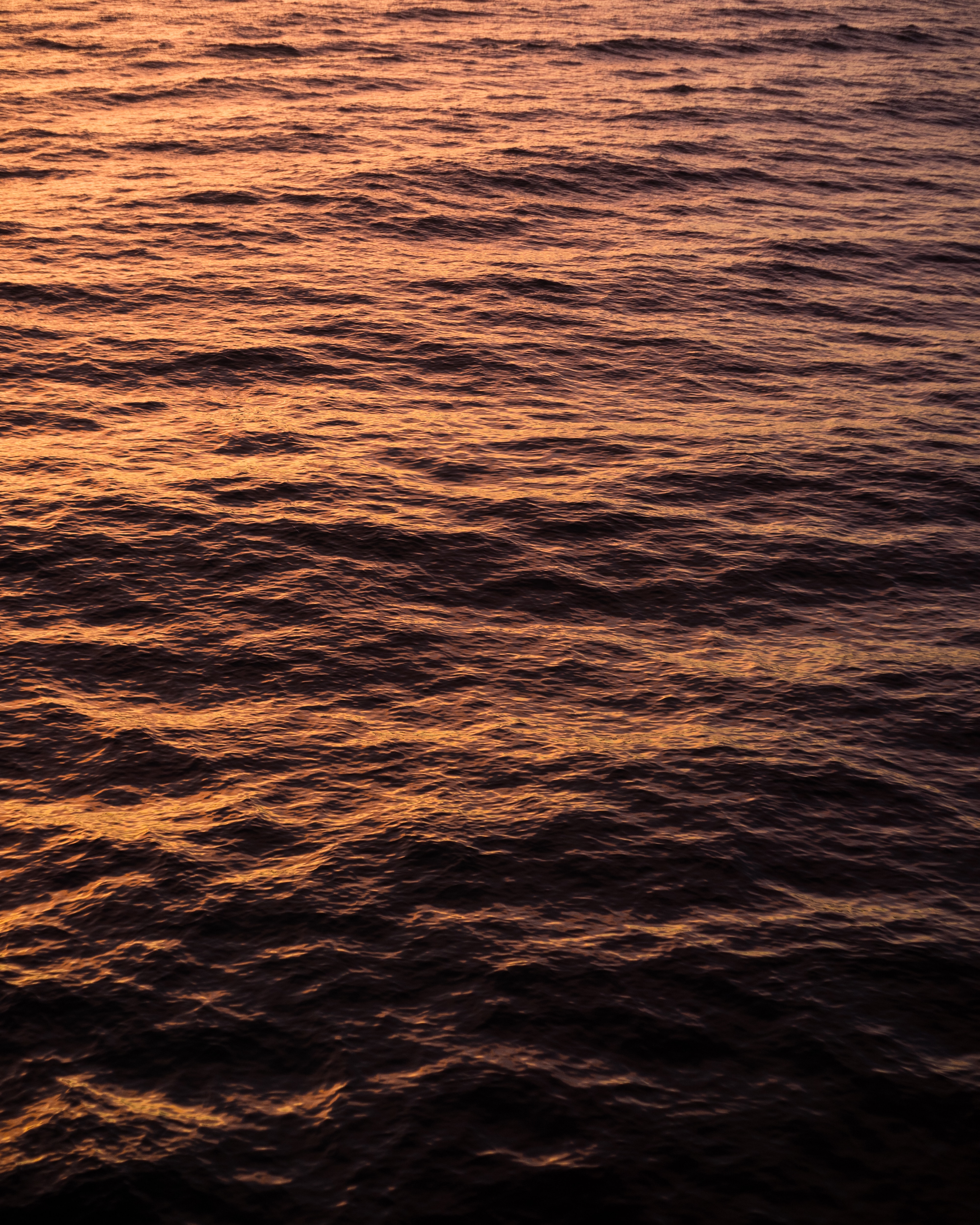 Handy-Wallpaper Sea, Ripple, Natur, Sunset, Wasser, Waves, Wellen kostenlos herunterladen.