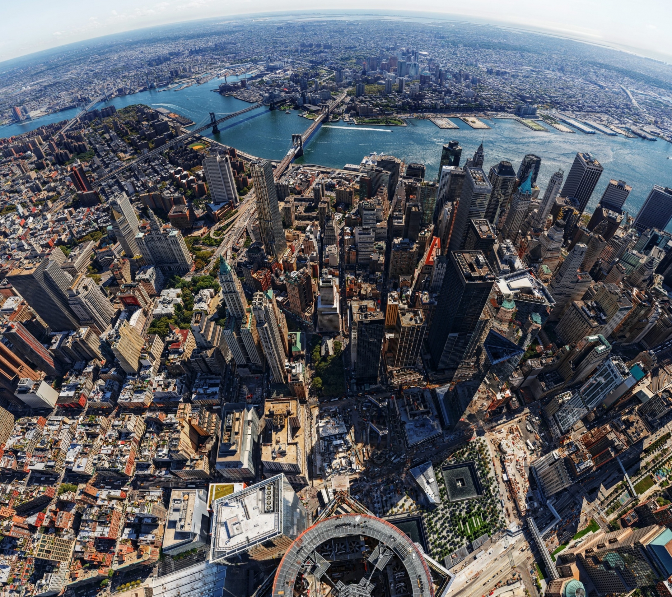 Нью Йорк панорама 360