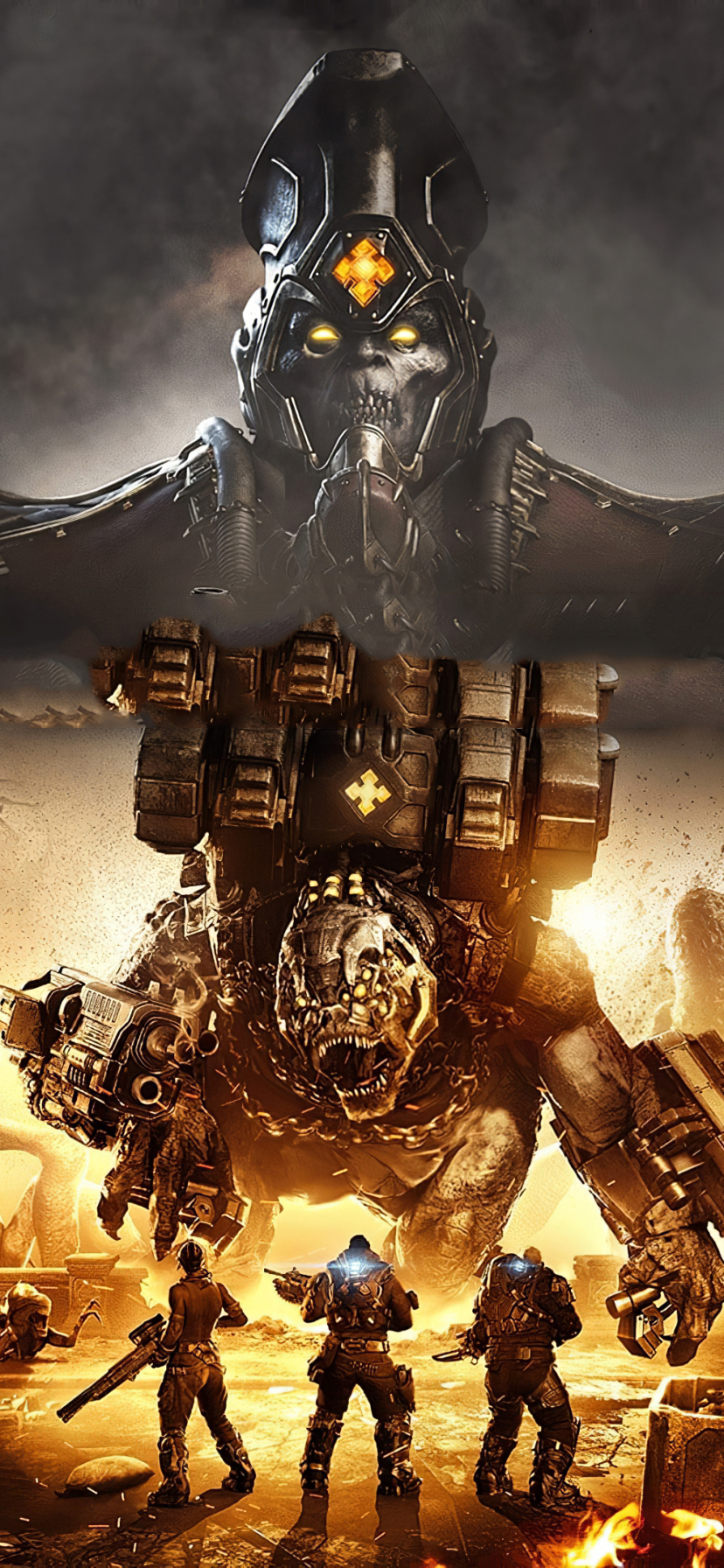 Download mobile wallpaper Gears Of War, Video Game, Gears Tactics for free.