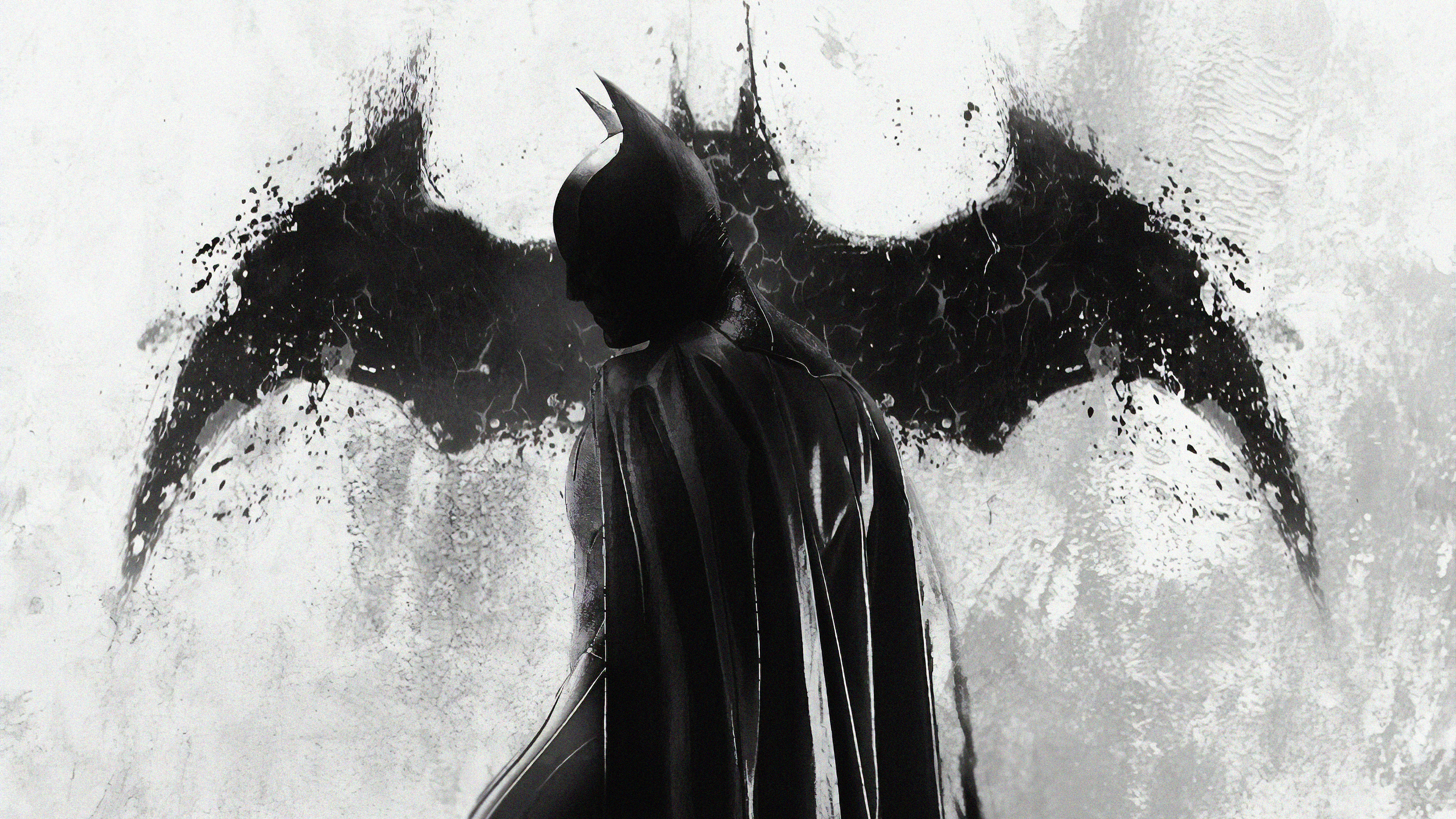 batman, comics, batman logo, dc comics 4K Ultra