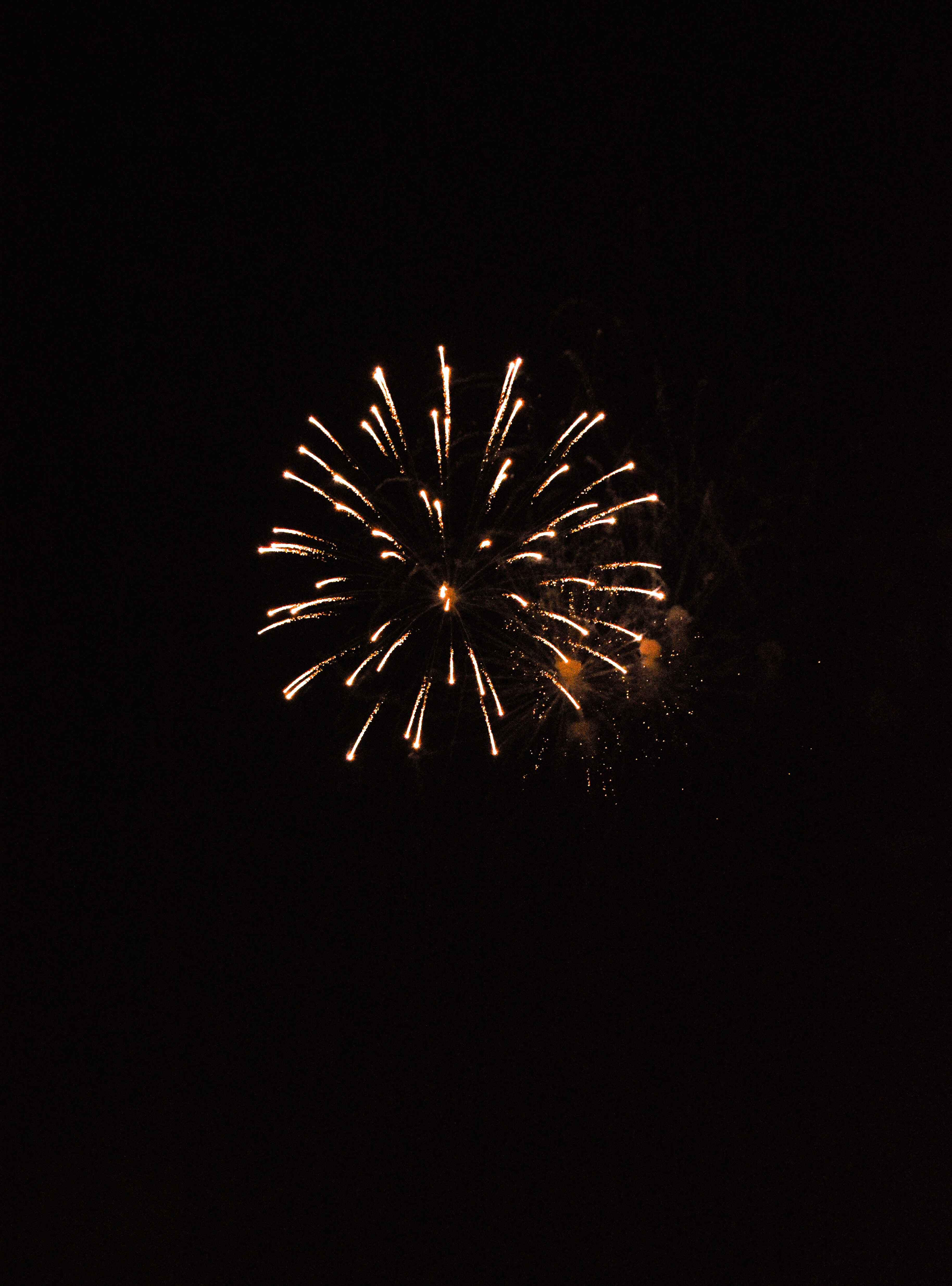 fireworks, dark, night, holidays, sky, sparks, firework