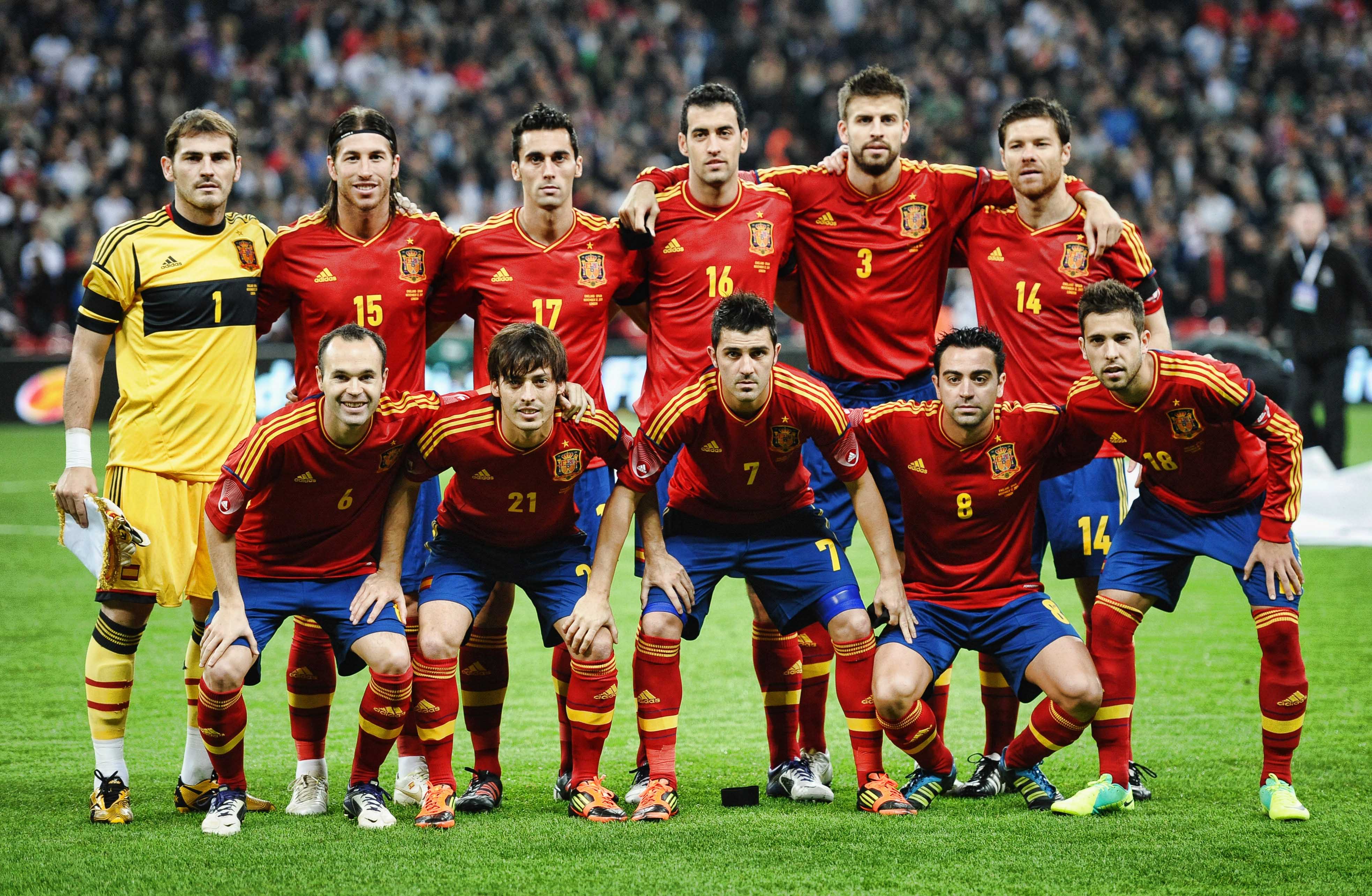 игроки сборной испании