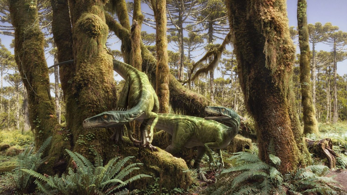 Рептилии мезозойской эры