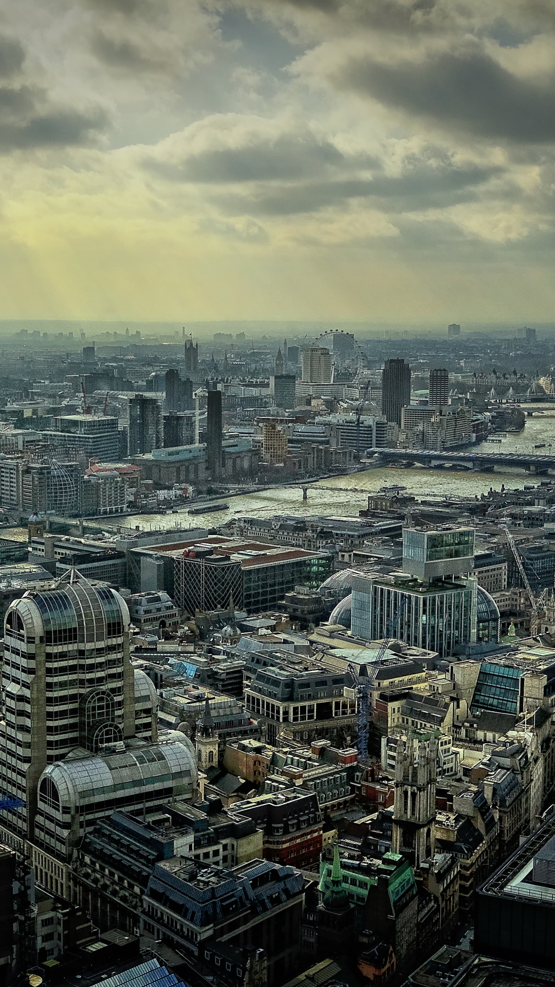 man made, london, city, skyline, megapolis, england, panorama, cloud, cities for android