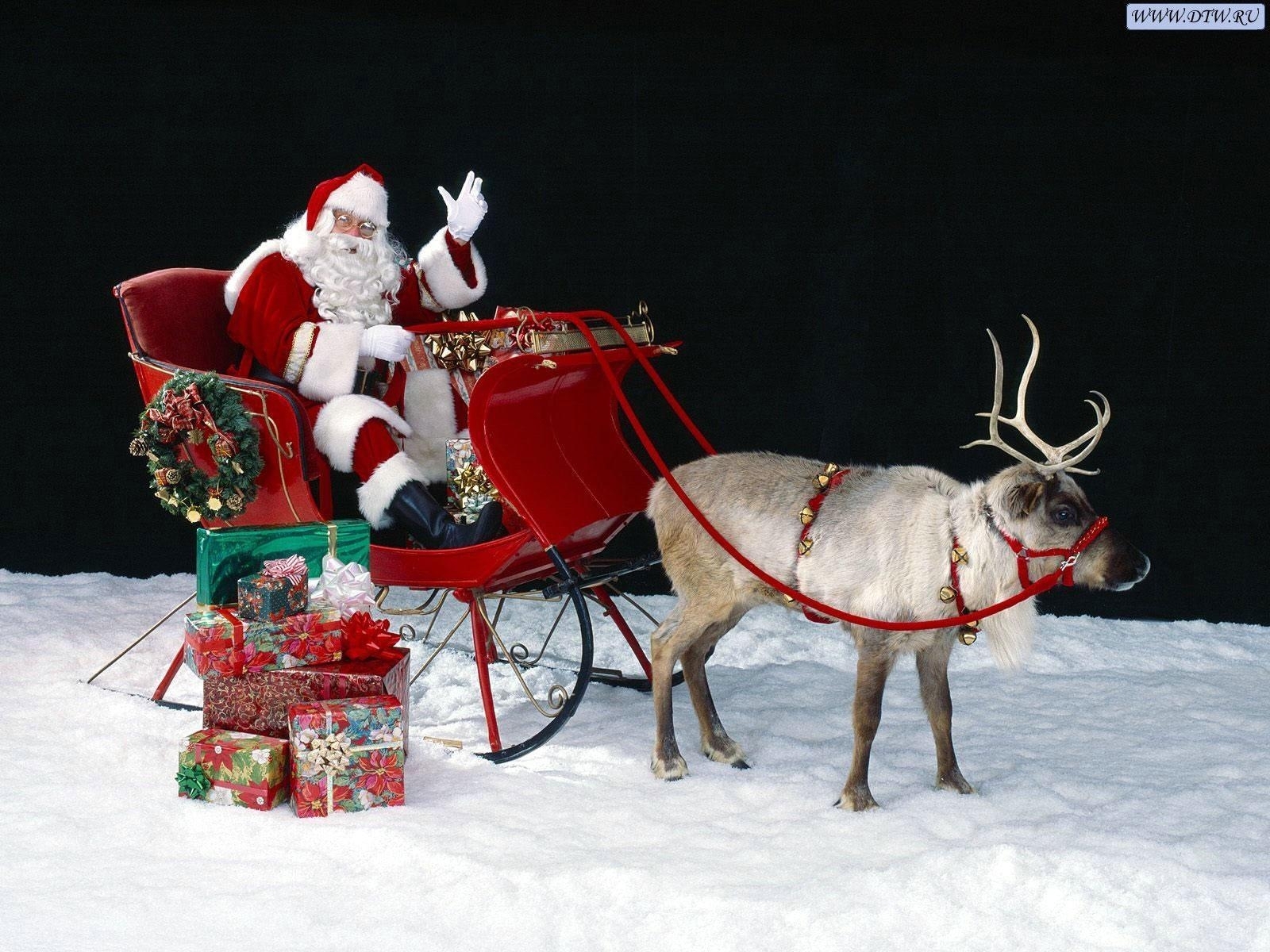 Téléchargez des papiers peints mobile Fêtes, Nouvelle Année, Père Noël, Noël gratuitement.