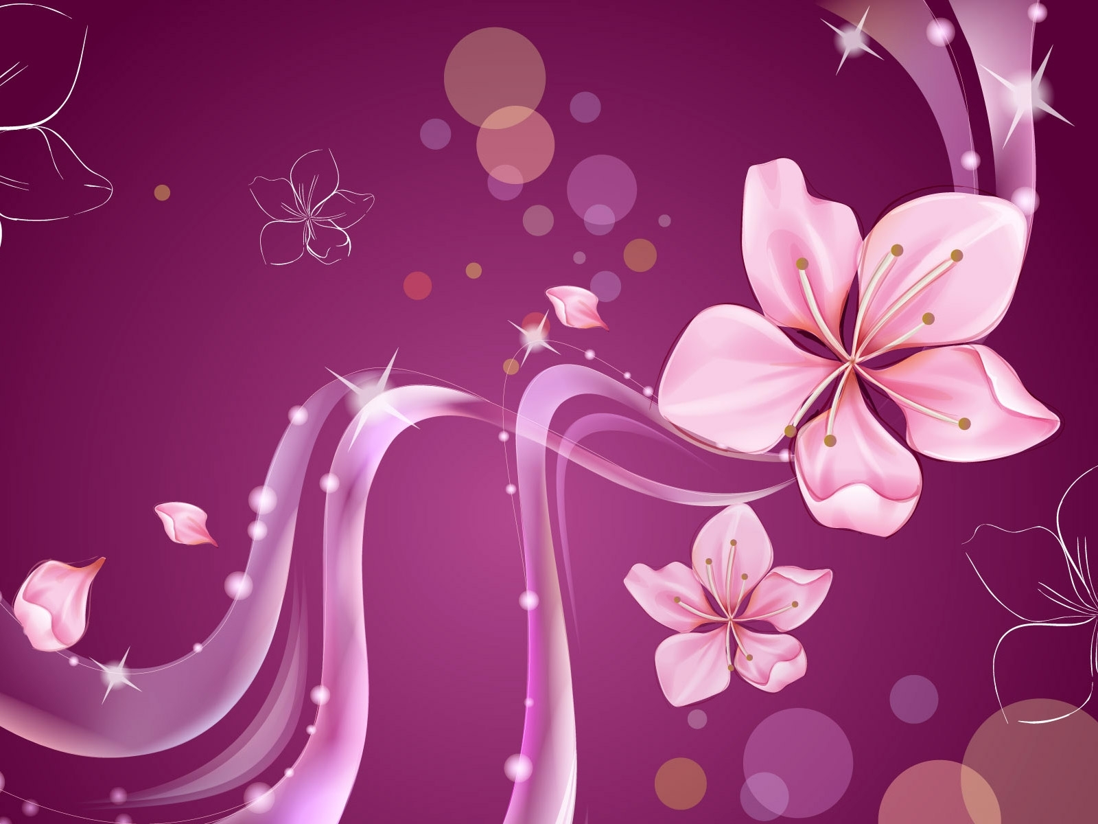 Download mobile wallpaper Flowers, Violet, Background for free.
