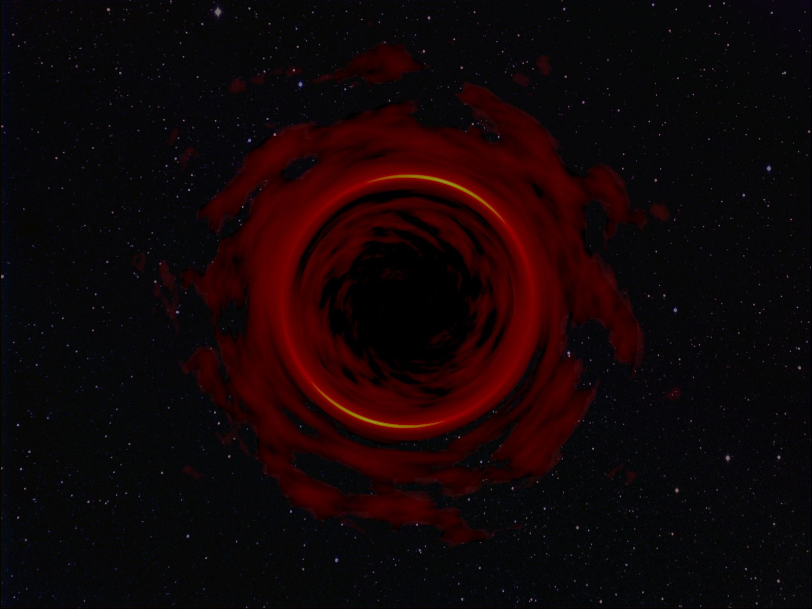 High Definition Wormhole background
