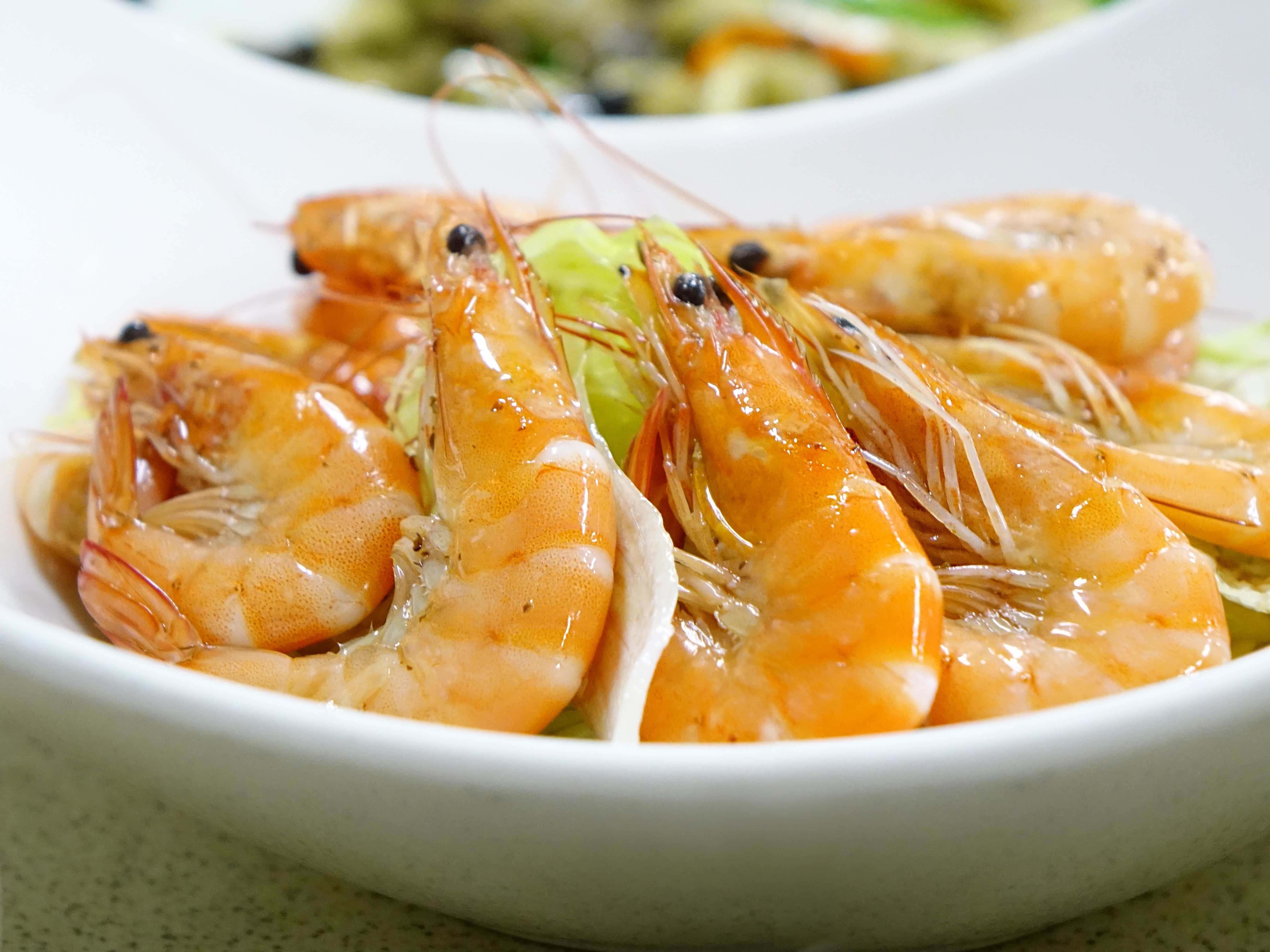 food, shrimp, appetizing, boiled Phone Background
