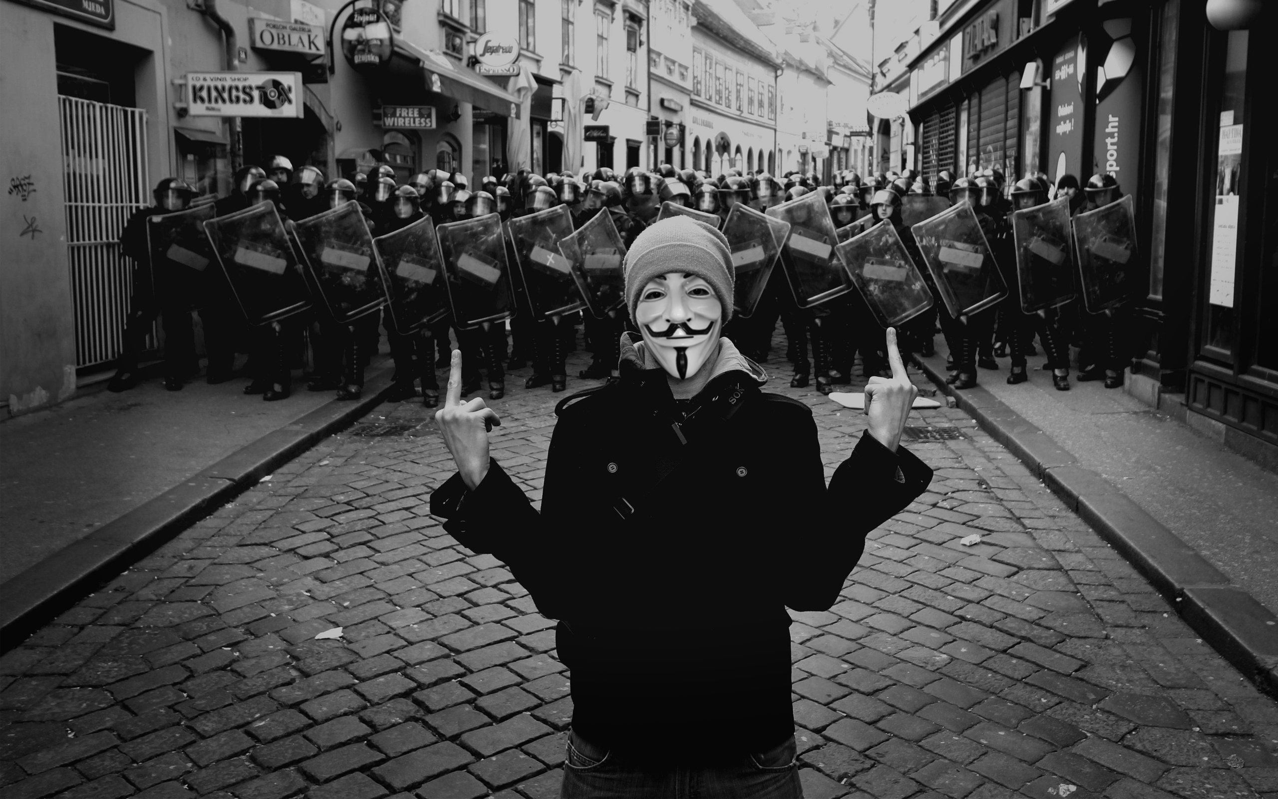 anarchy, technology, anonymous High Definition image