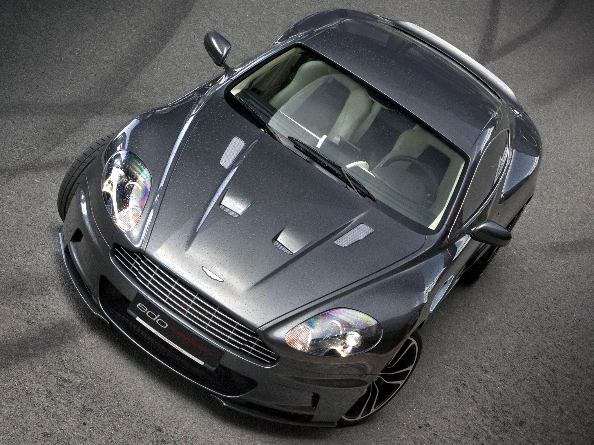 auto, aston martin, cars, view from above, grey, style, dbs, 2010