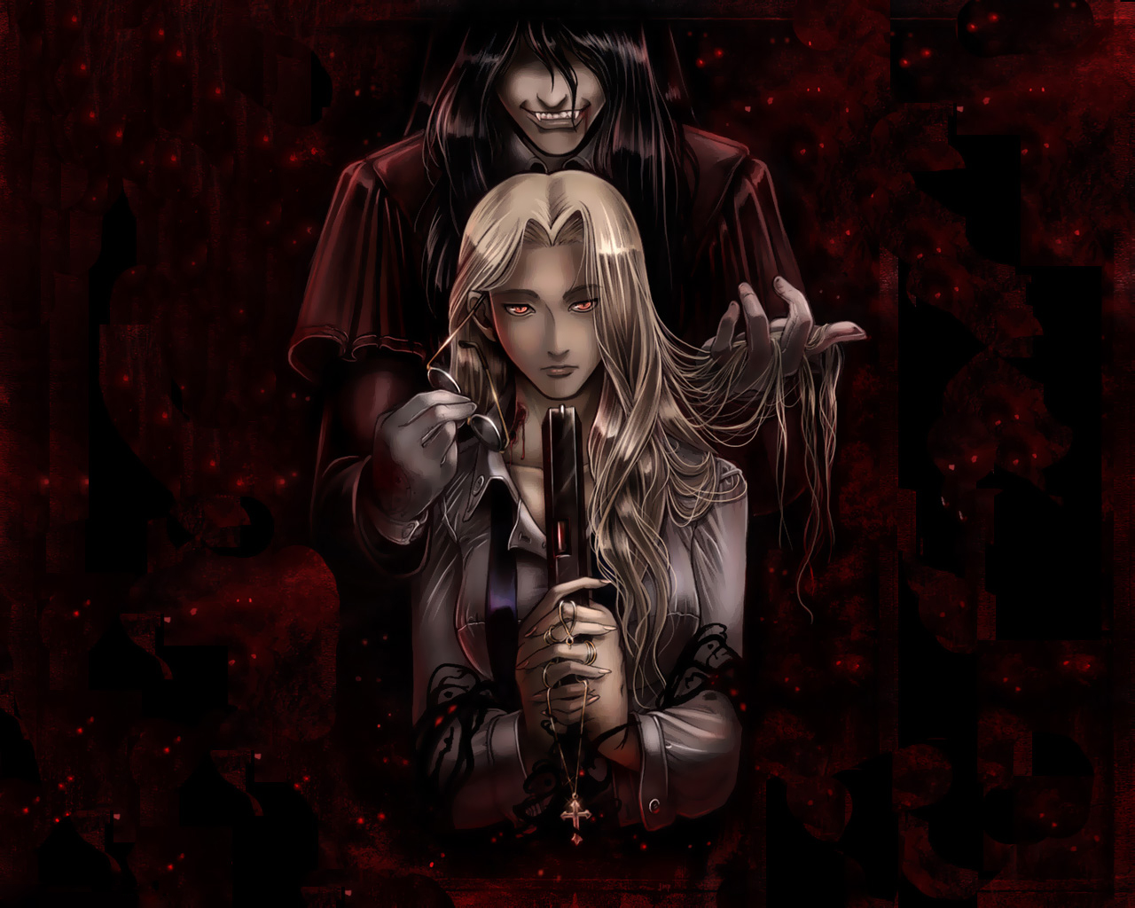 vampires, Hellsing, Alucard  3840x2160 Wallpaper 