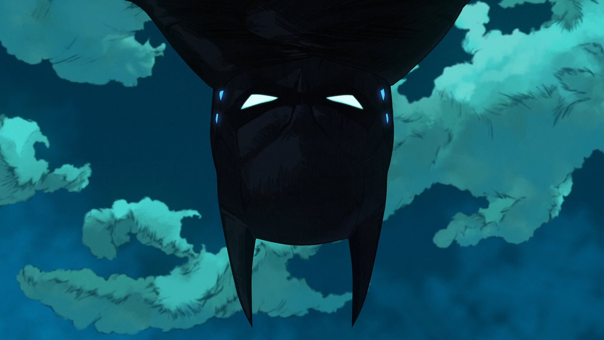 cartoon, upside down, artistic, batman, cloud 4K