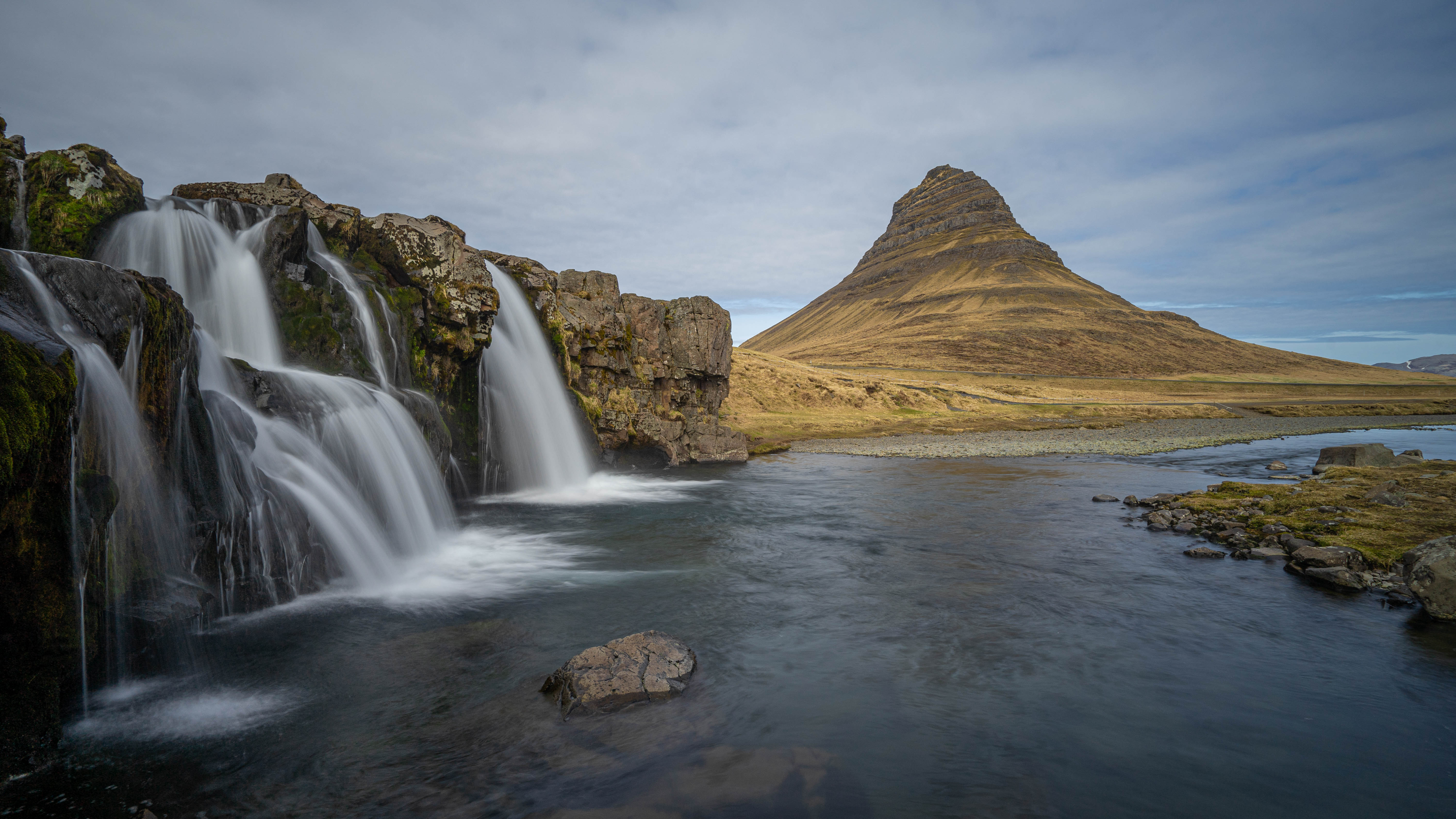 rivers, landscape, nature, water, rocks, waterfall HD for desktop 1080p