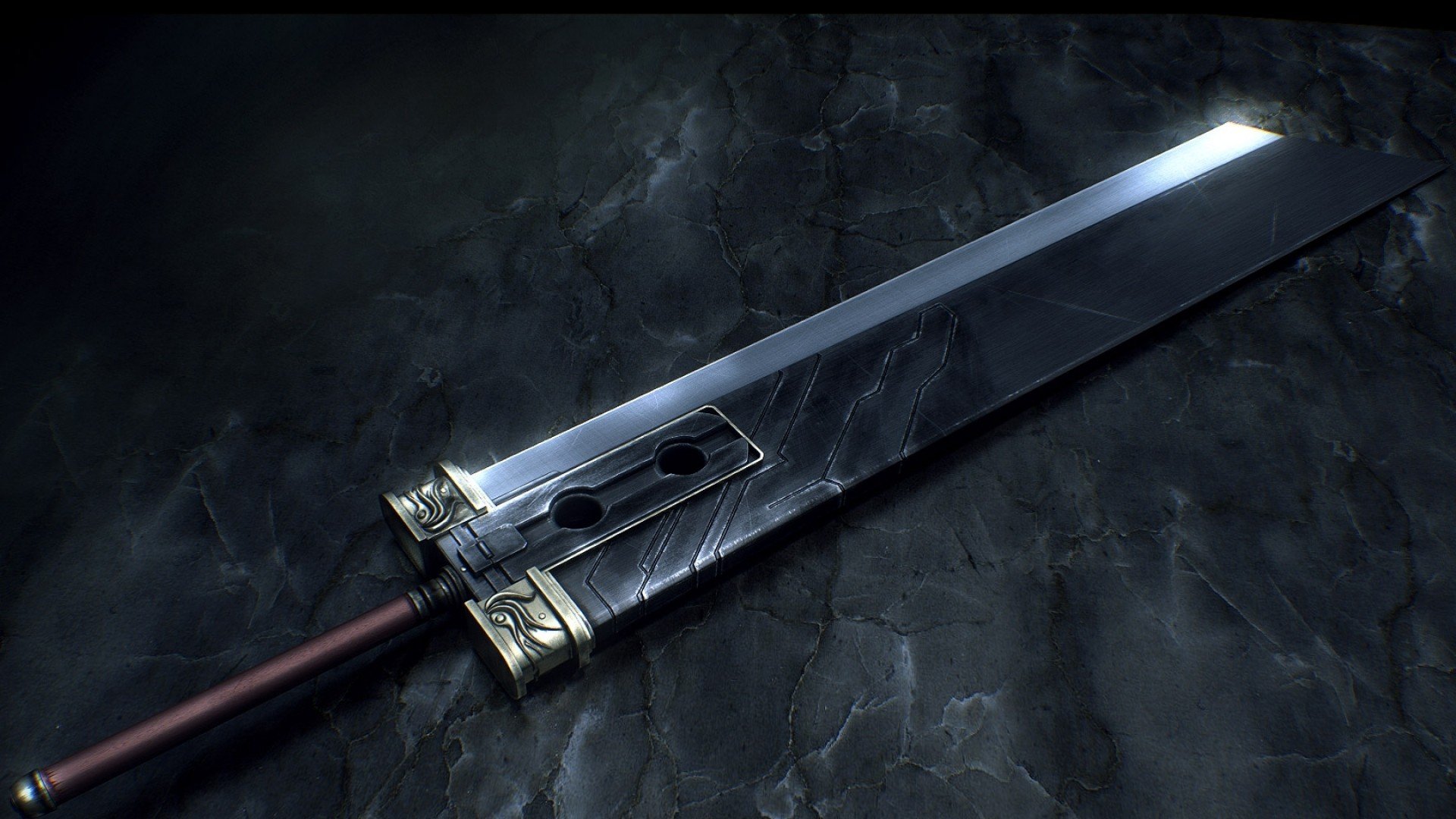 Двуручный меч арт