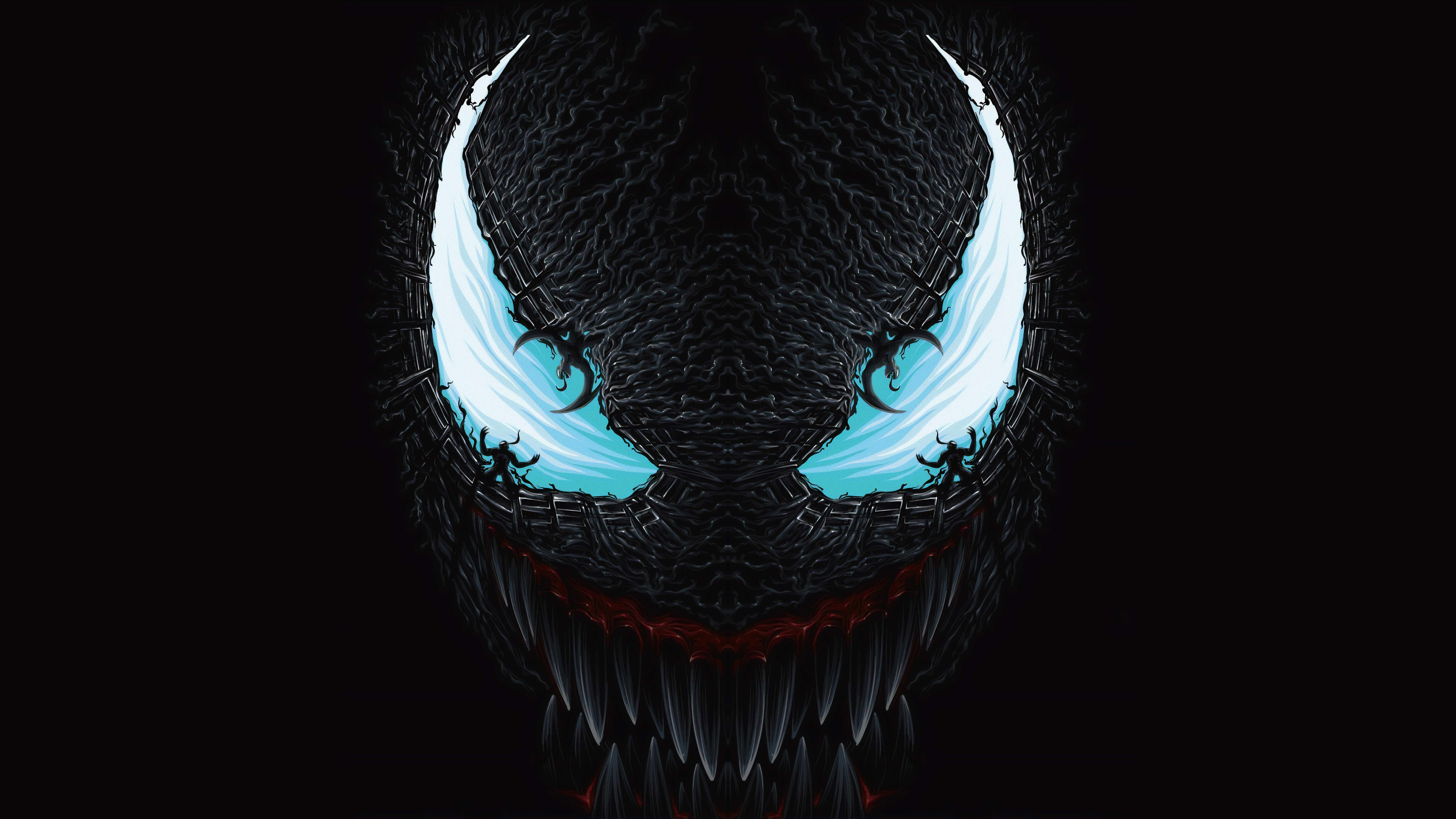 riot (marvel comics), venom, movie Smartphone Background