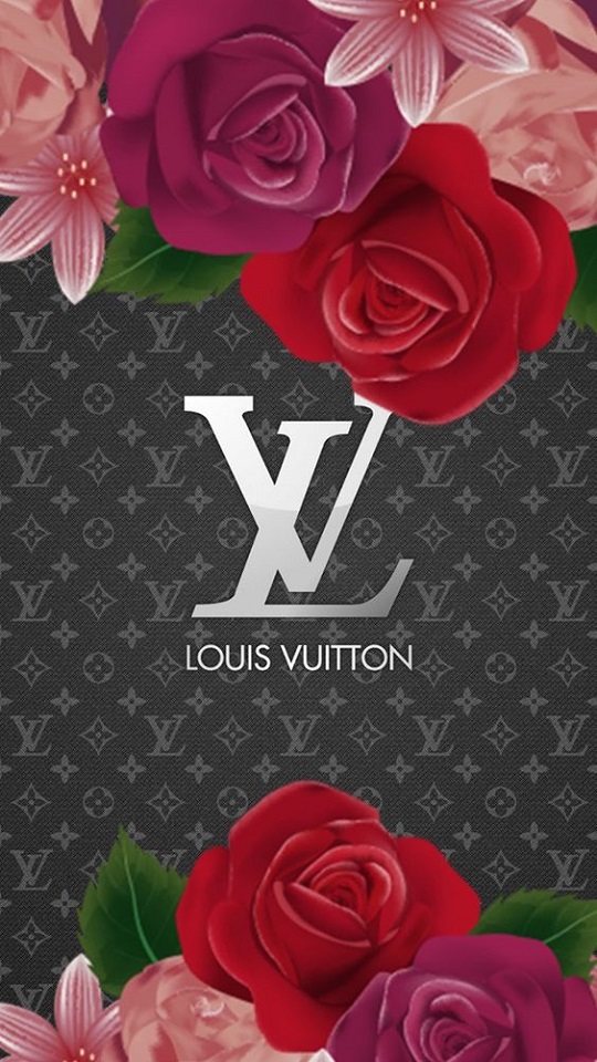 Handy-Wallpaper Louis Vuitton, Blume, Rose, Logo, Rote Rose, Produkte, Lila Rose kostenlos herunterladen.