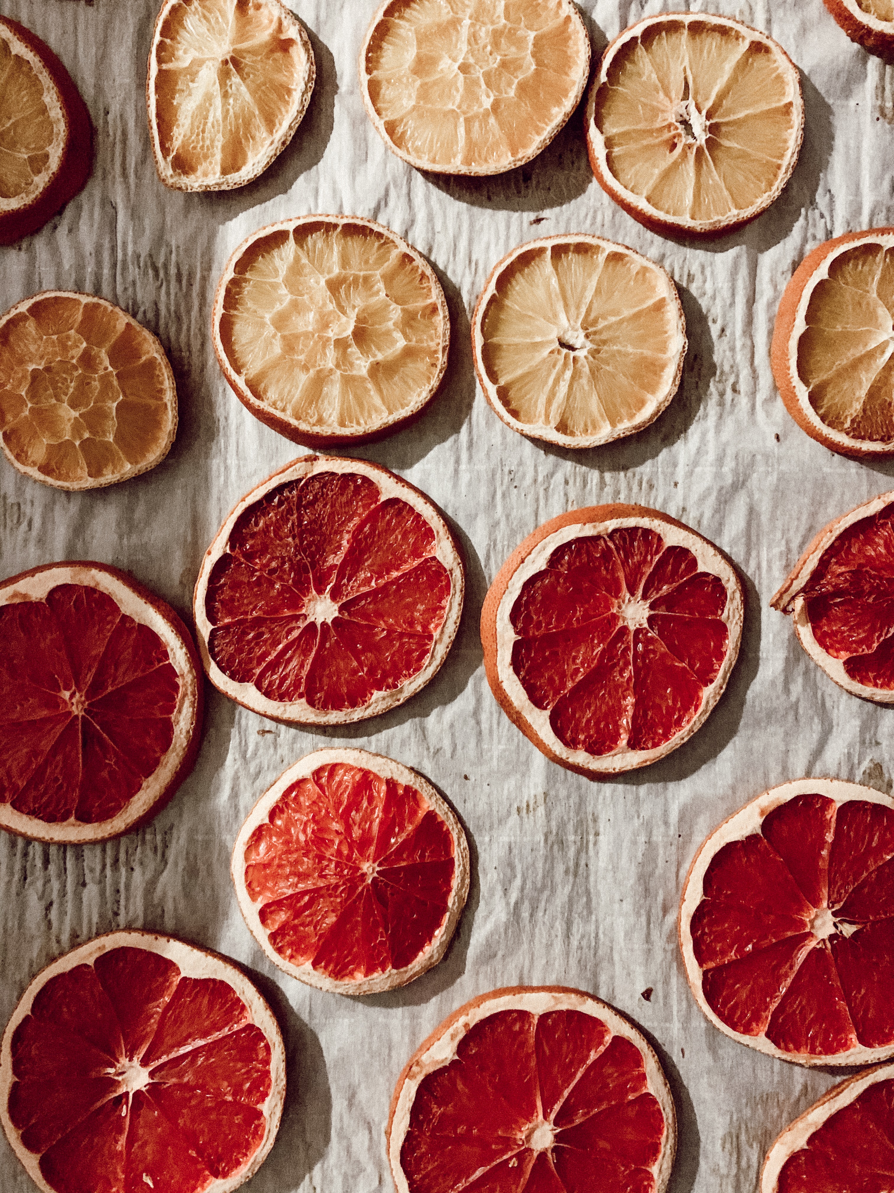 food, orange, citrus, dry, lobules, slices, grapefruit Phone Background