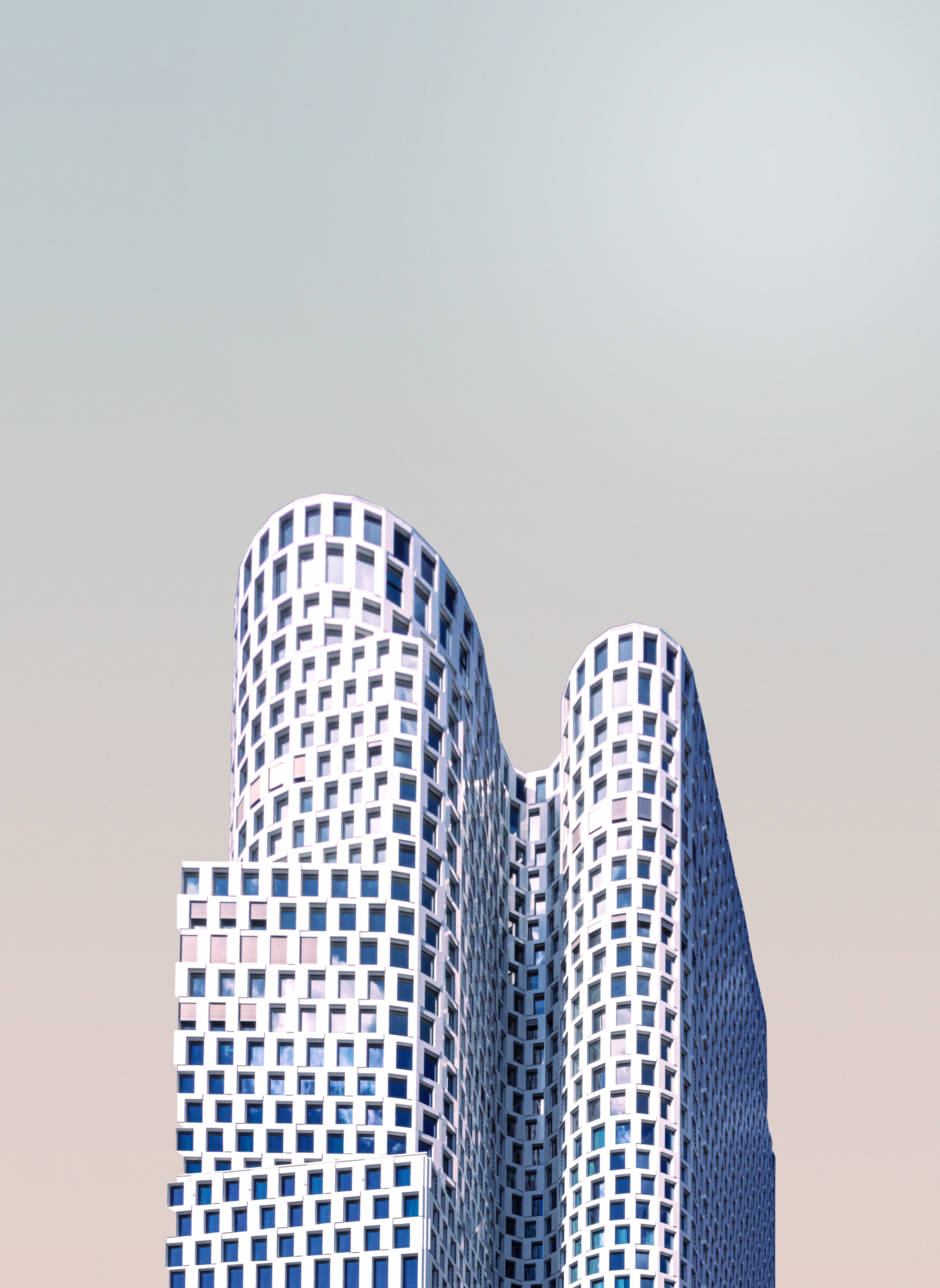 Download mobile wallpaper Building, Skyscraper, Architecture, Minimalism for free.