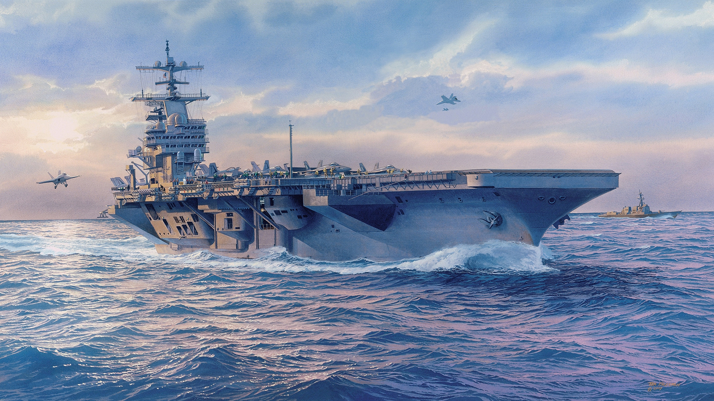 warship, military, uss george h w bush (cvn 77), aircraft carrier, ship, warships