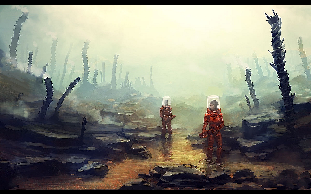 sci fi, exploration HD wallpaper