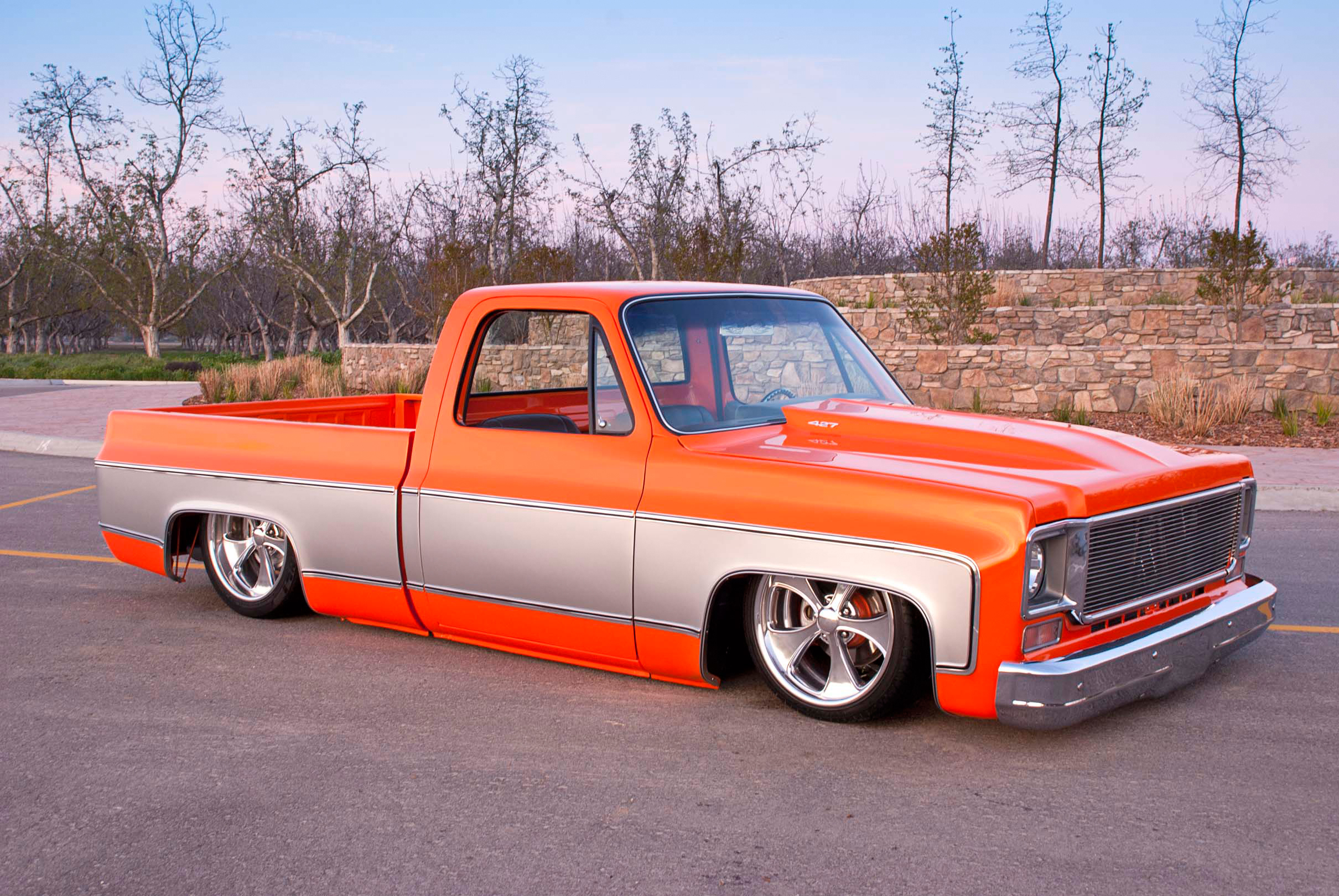 Chevrolet Pickup c10 на больших колесах