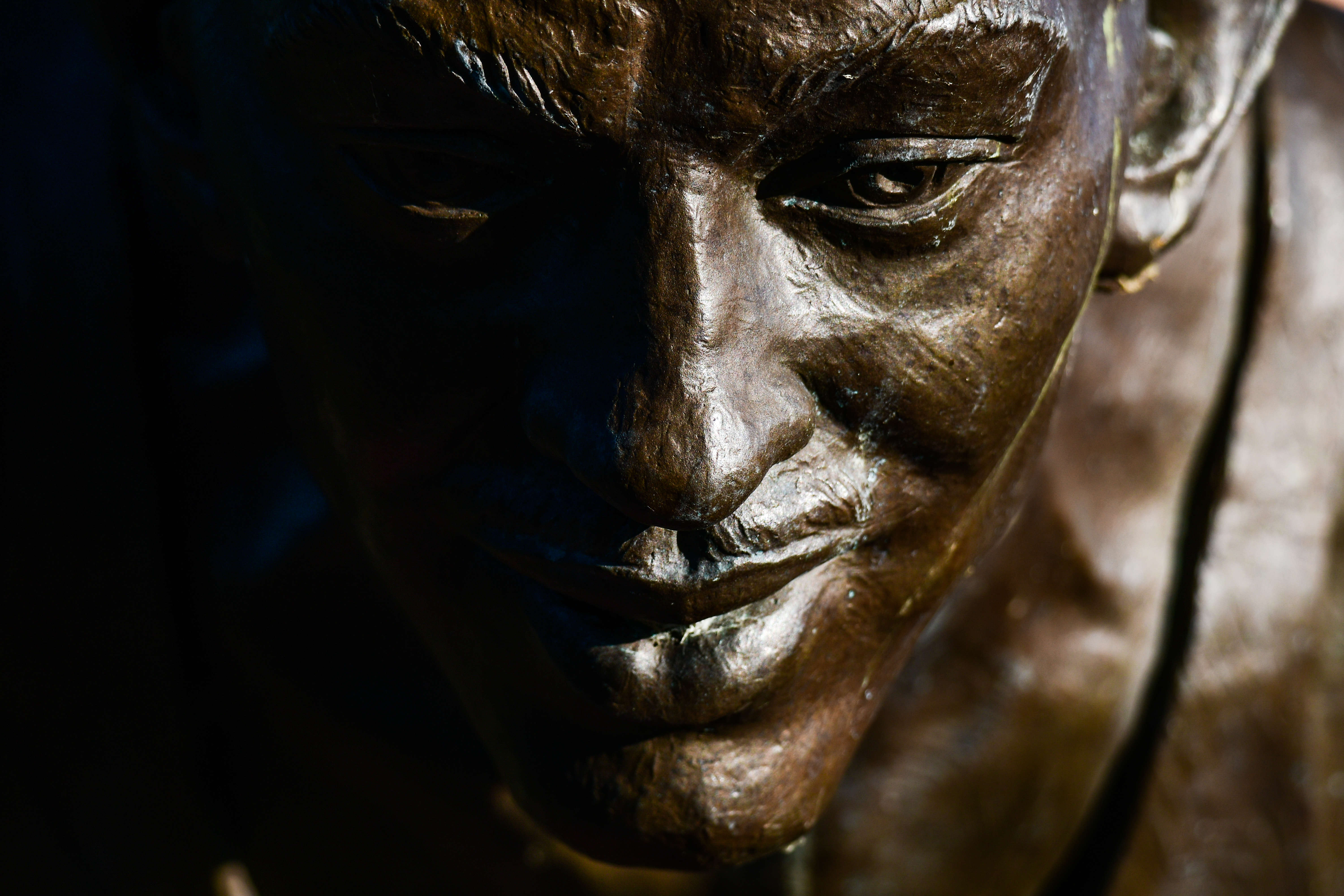 Laden Sie das Verschiedenes, Sonstige, Bronze, Skulptur, Gesicht-Bild kostenlos auf Ihren PC-Desktop herunter