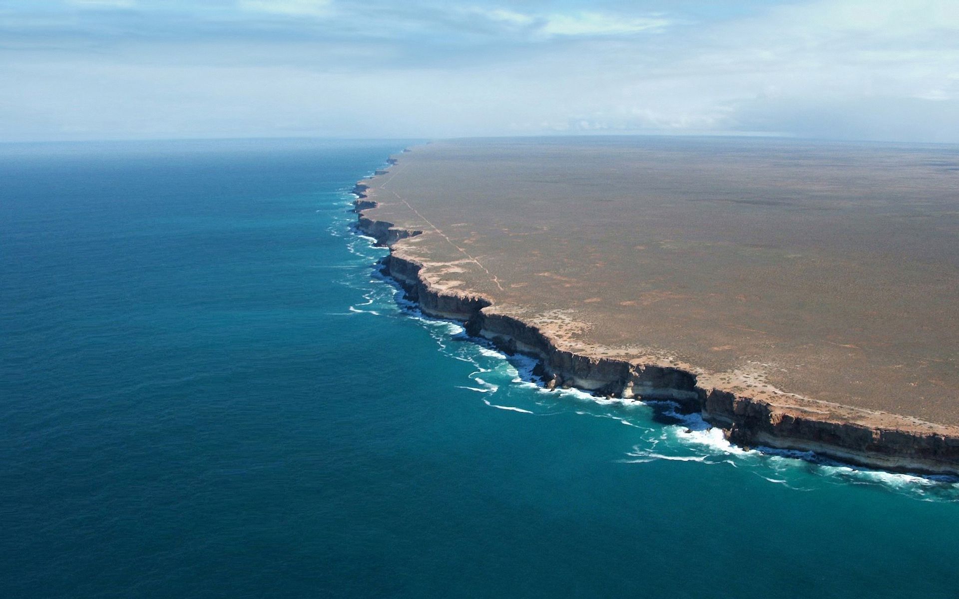 australia, nature, coast, ocean, land, height