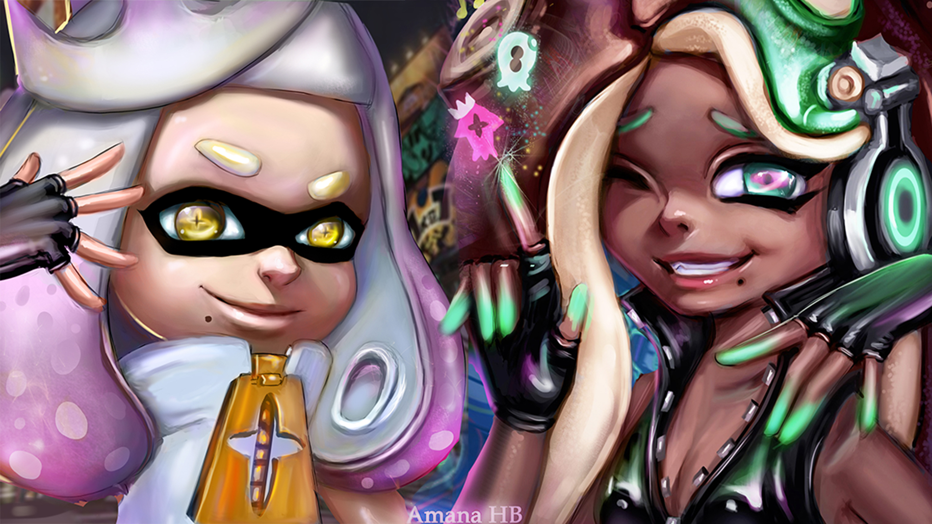 Pearl Splatoon, pearl and marina HD wallpaper | Pxfuel