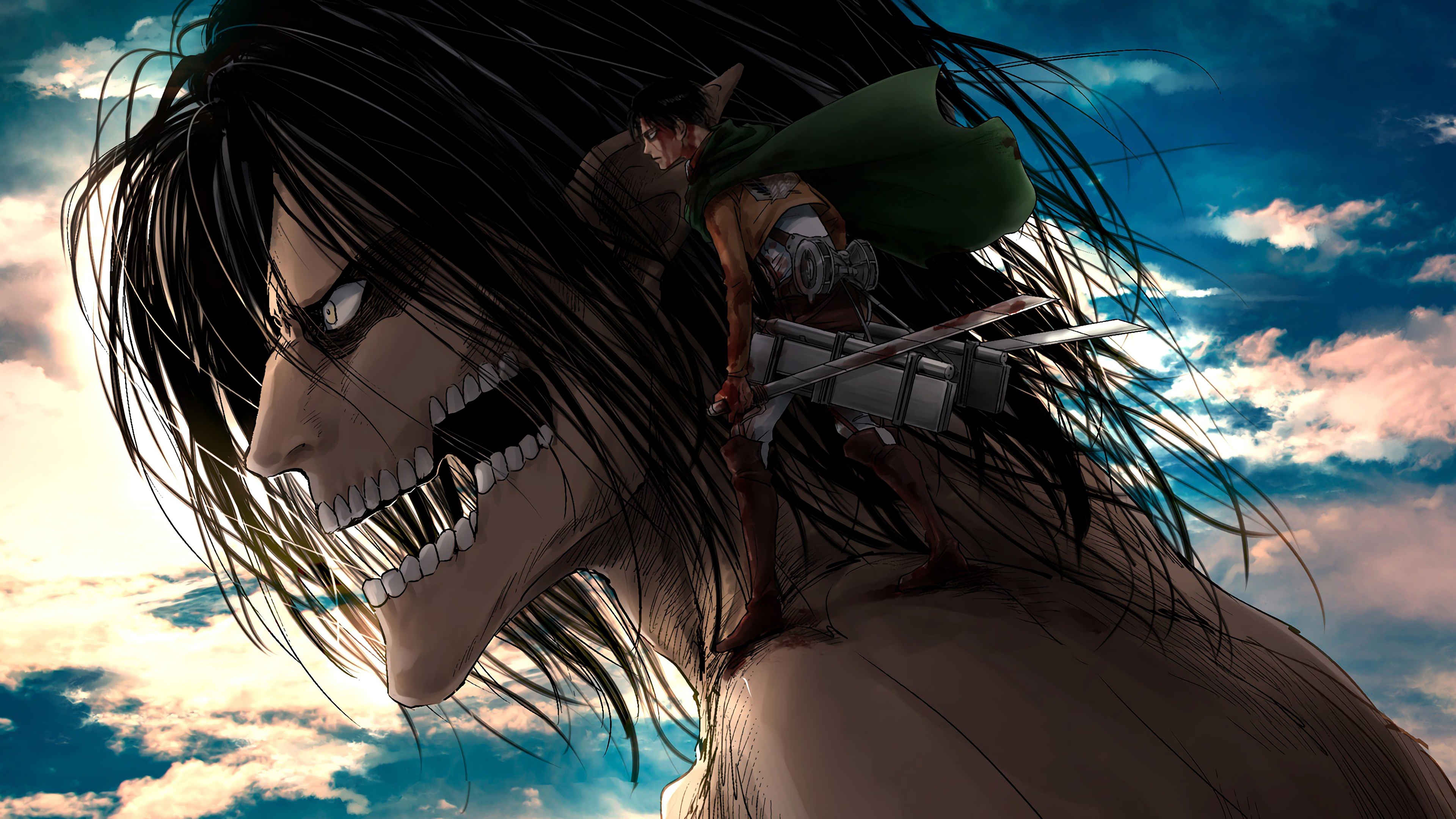 Attack on Titan Levi Wallpaper by welterz  Daily Anime Art