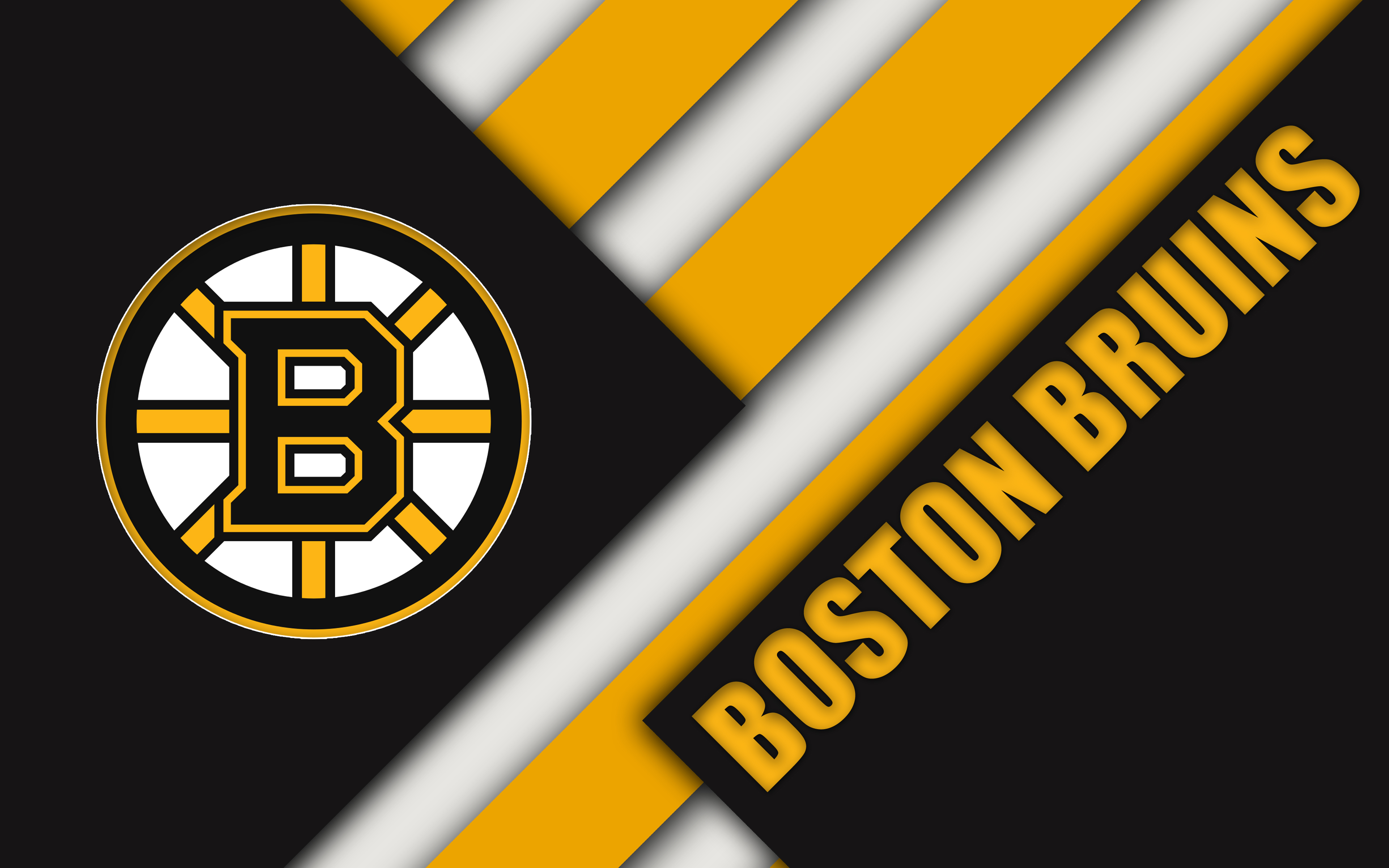 Full HD sports, boston bruins, emblem, logo, nhl, hockey