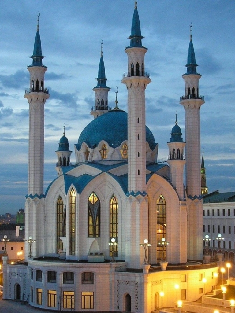 religious, qolşärif mosque, kazan, russia, mosques for android