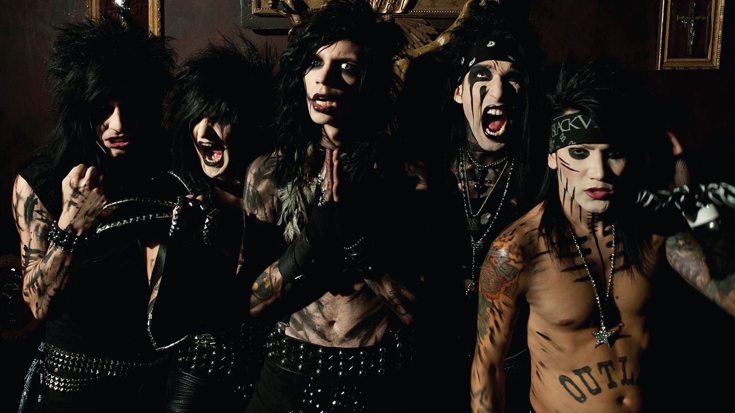 Плей рок блэк. Группа Black Veil Brides. Рок группа Black Veil Brides. Black Veil Brides 2007. Группа Black Veil Brides эмо.