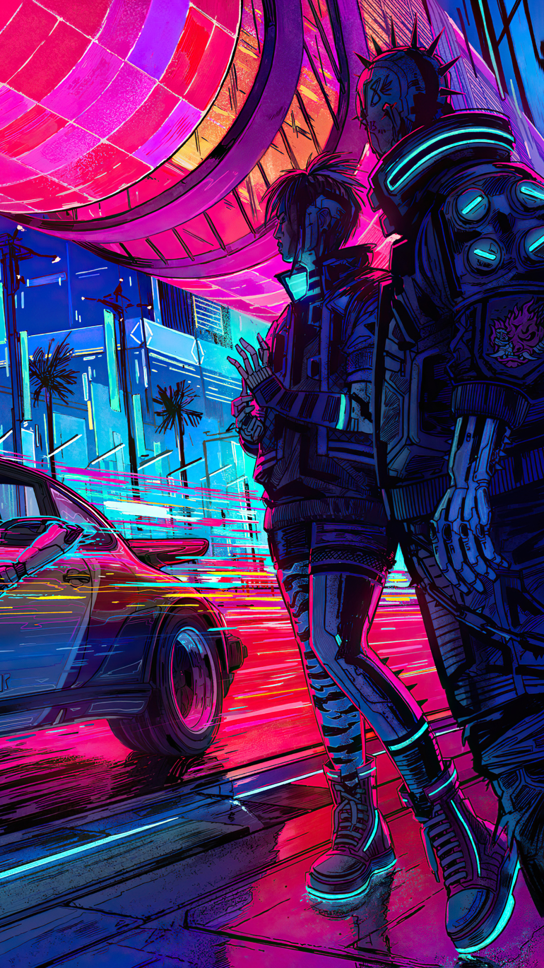 Mobile wallpaper: Video Game, Cyberpunk 2077, 1428686 download the picture  for free.