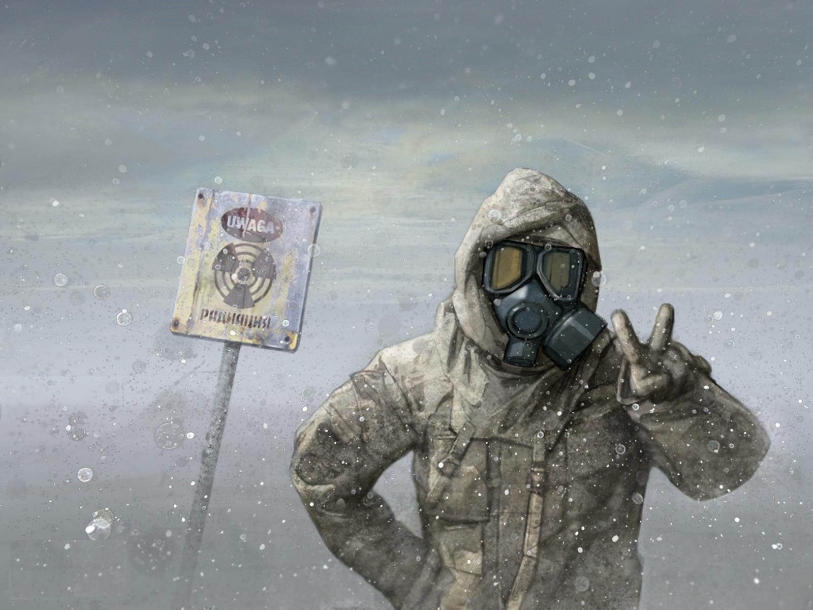s t a l k e r, s t a l k e r : shadow of chernobyl, video game, gas mask desktop HD wallpaper