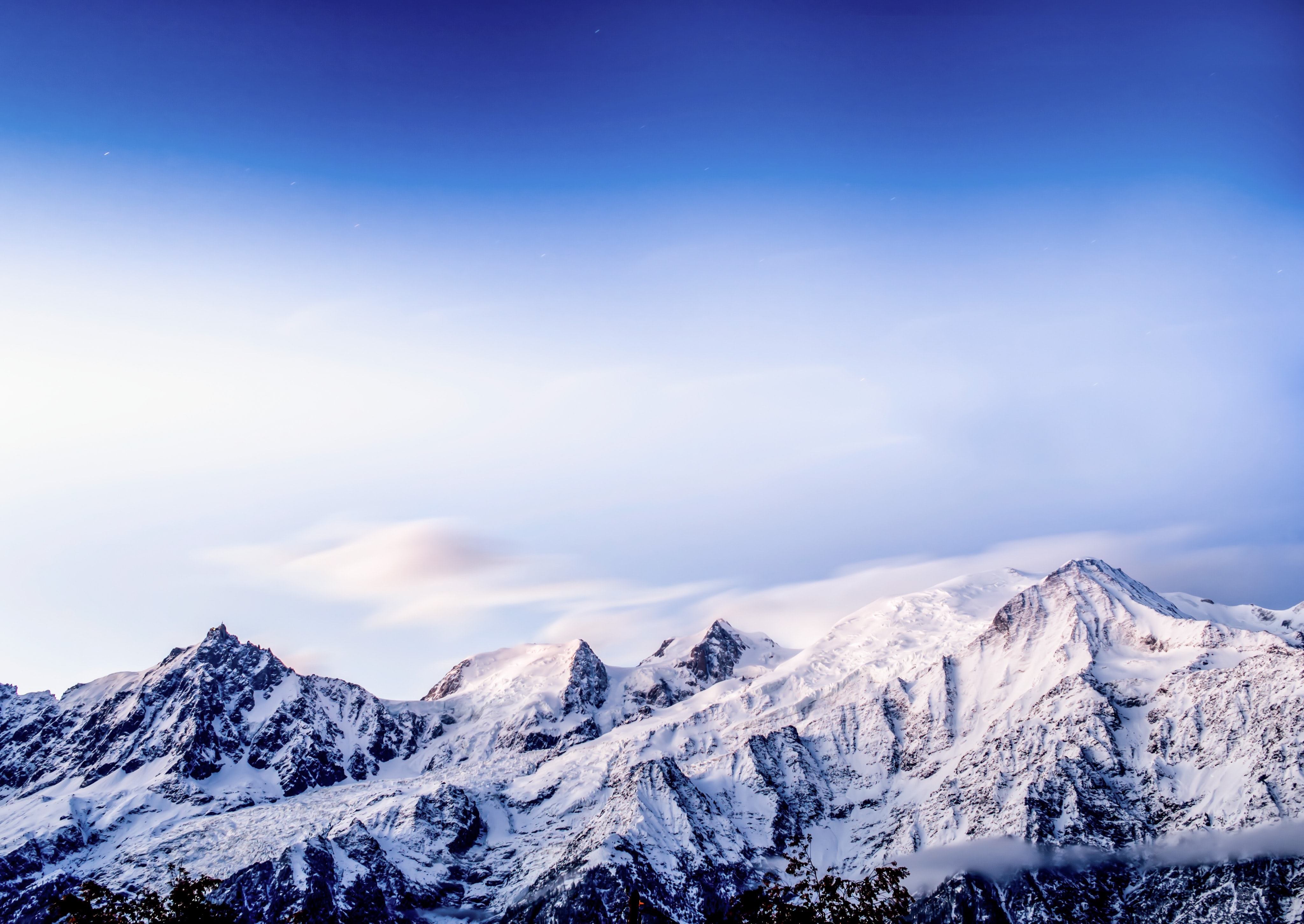 Mobile wallpaper snow, landscape, nature, mountains, alps