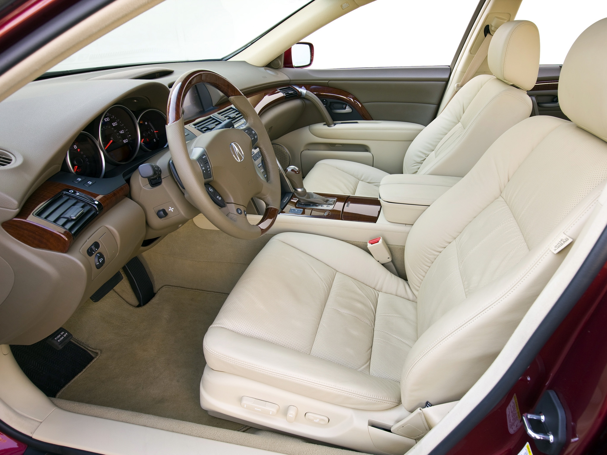 acura, interior, cars, akura, steering wheel, rudder, salon, speedometer, rl 32K