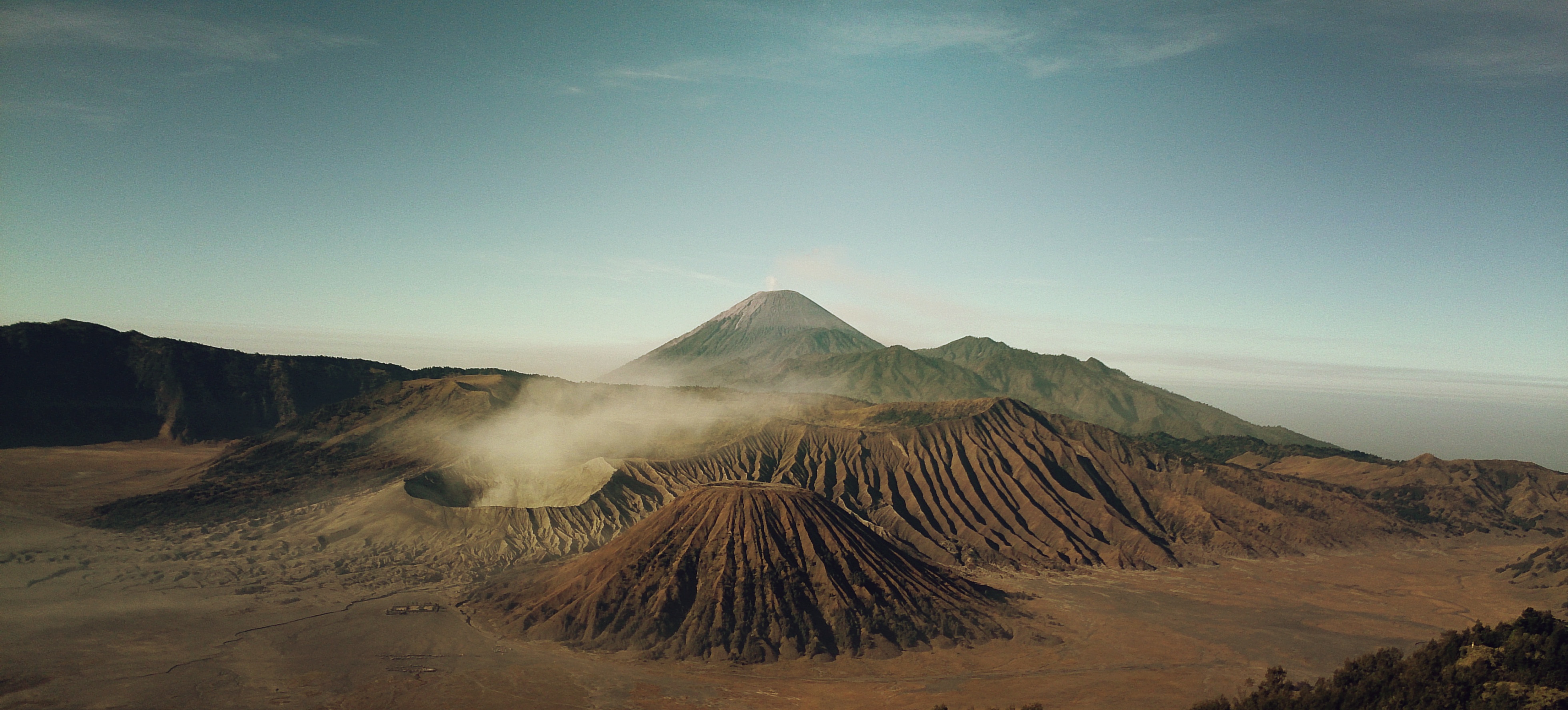 earth, mount bromo, indonesia, mountain, volcano, volcanoes