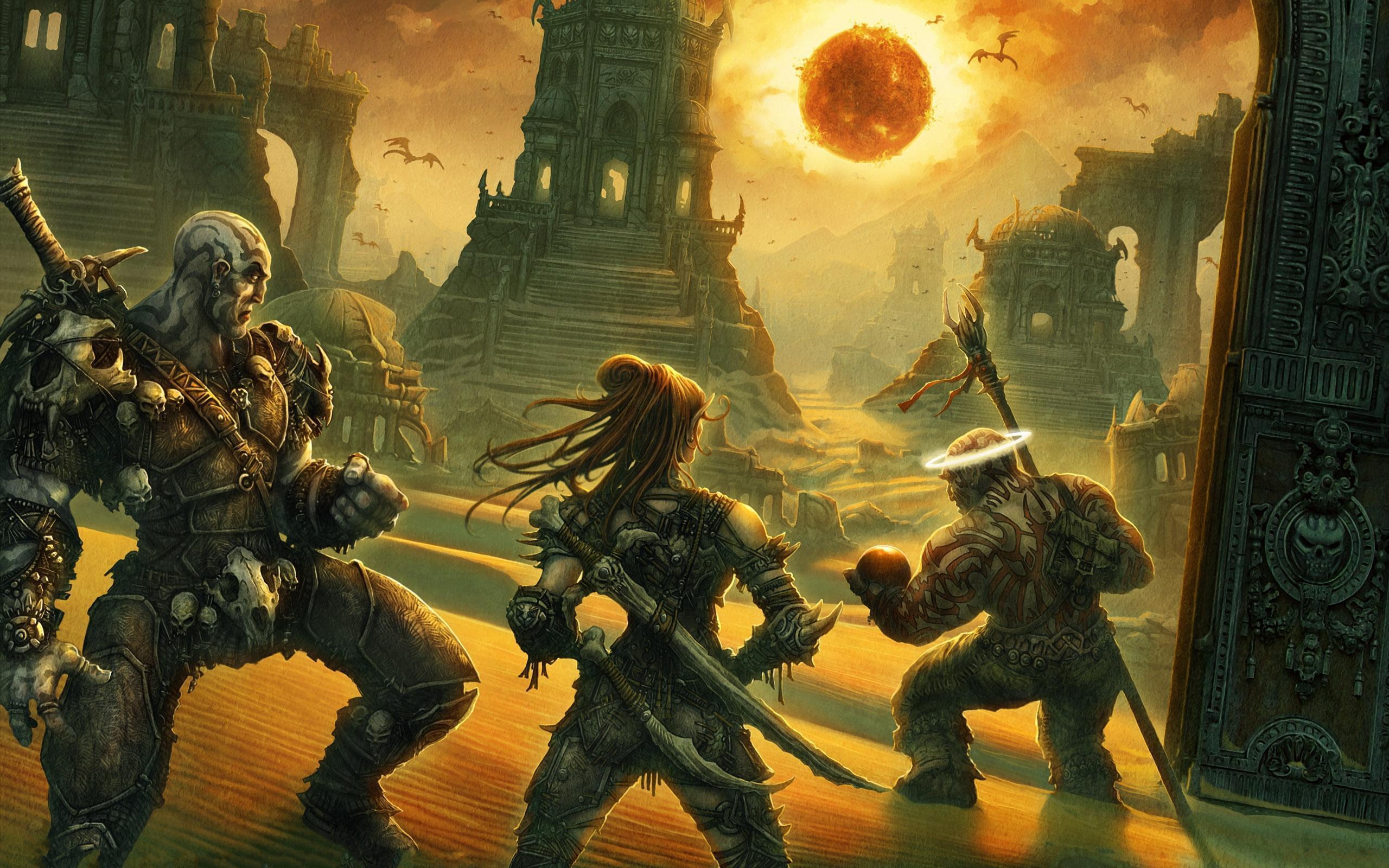 T d d 2. Сеттинг Dark Sun. Dungeons and Dragons Dark Sun. Dark Sun DND 5. Фэнтези воин солнце.