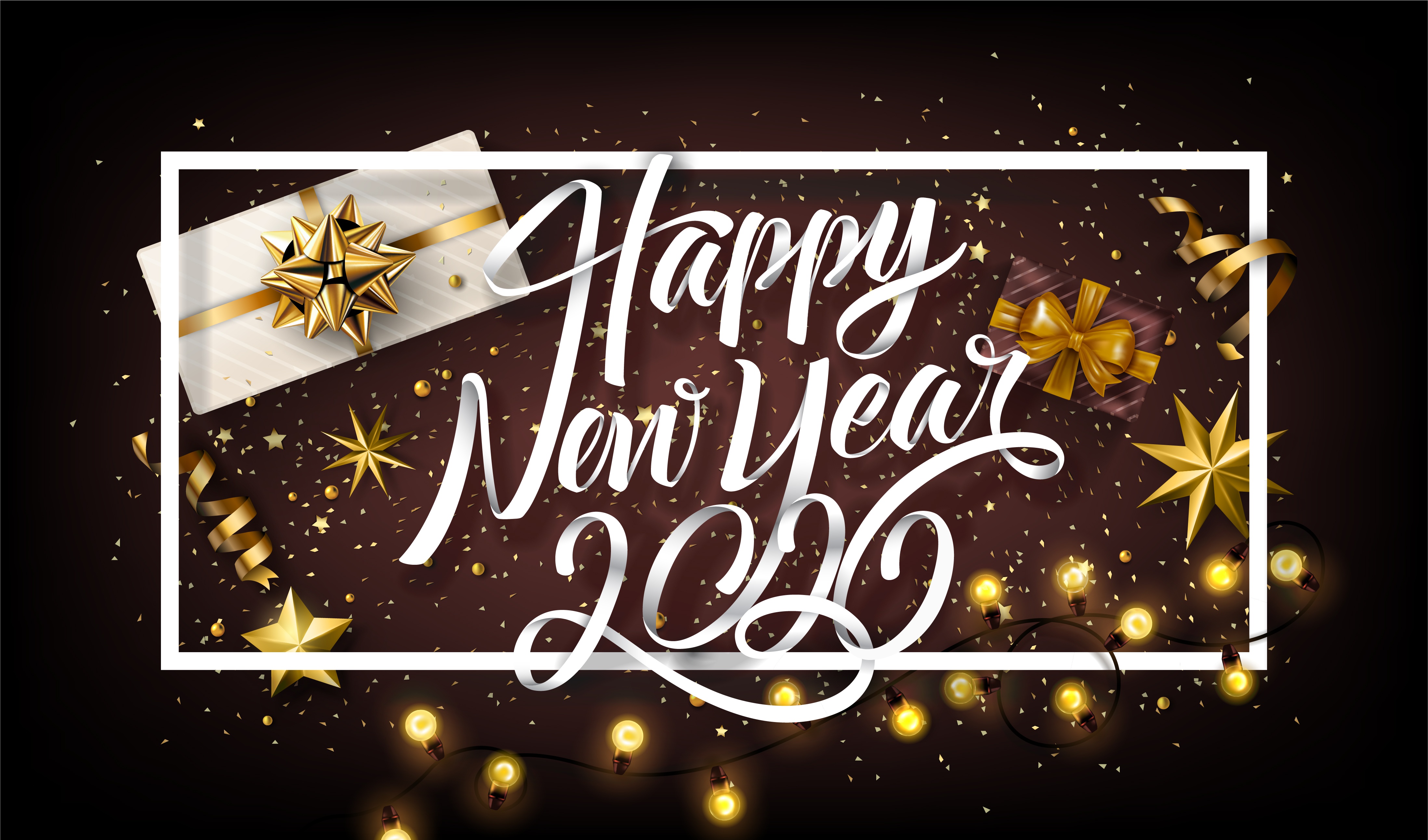968883壁紙のダウンロードホリデー, 2020年新年, 贈り物, あけましておめでとう, 新年-スクリーンセーバーと写真を無料で