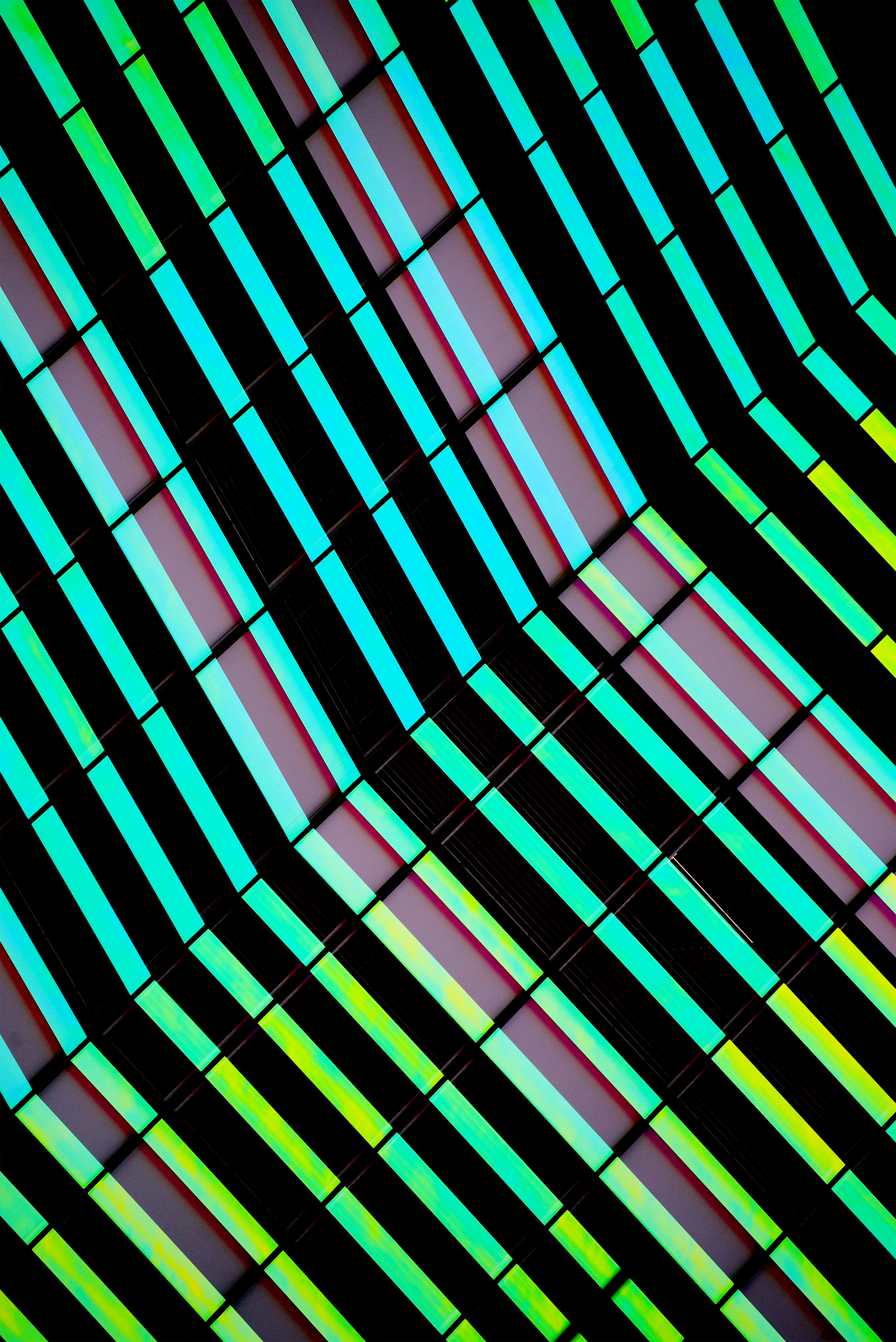 Download mobile wallpaper Backlight, Stripes, Illumination, Streaks, Neon, Abstract, Lines, Gradient for free.