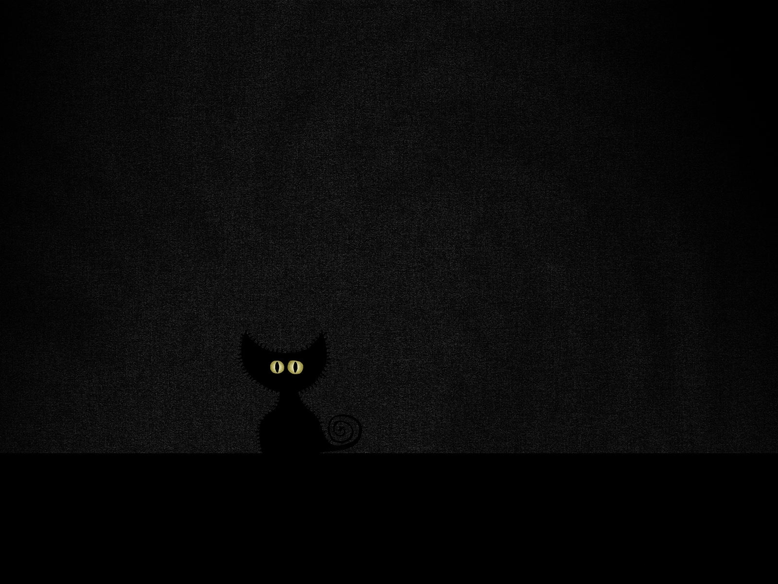 Черный кот в черной комнате