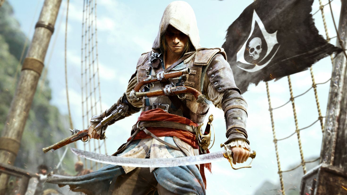 Assassin s creed черный. Assassin's Creed 4 Black Flag.