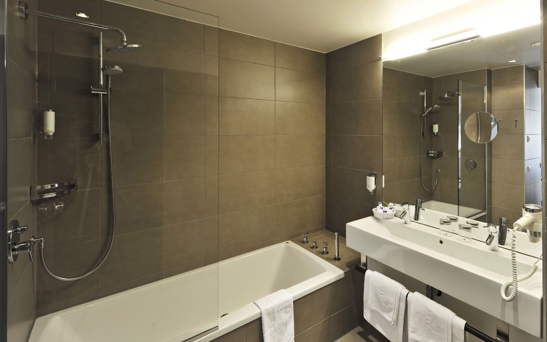 interior, miscellanea, miscellaneous, style, furniture, bathroom, mirror, sink wallpaper for mobile
