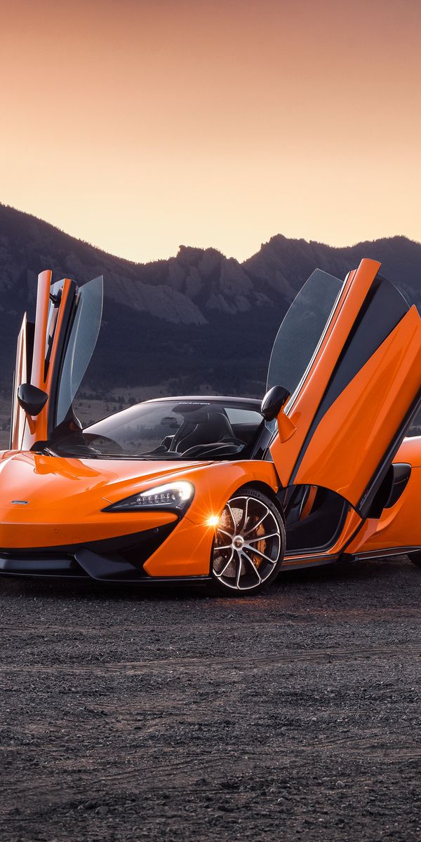 MCLAREN 570s оранжевый