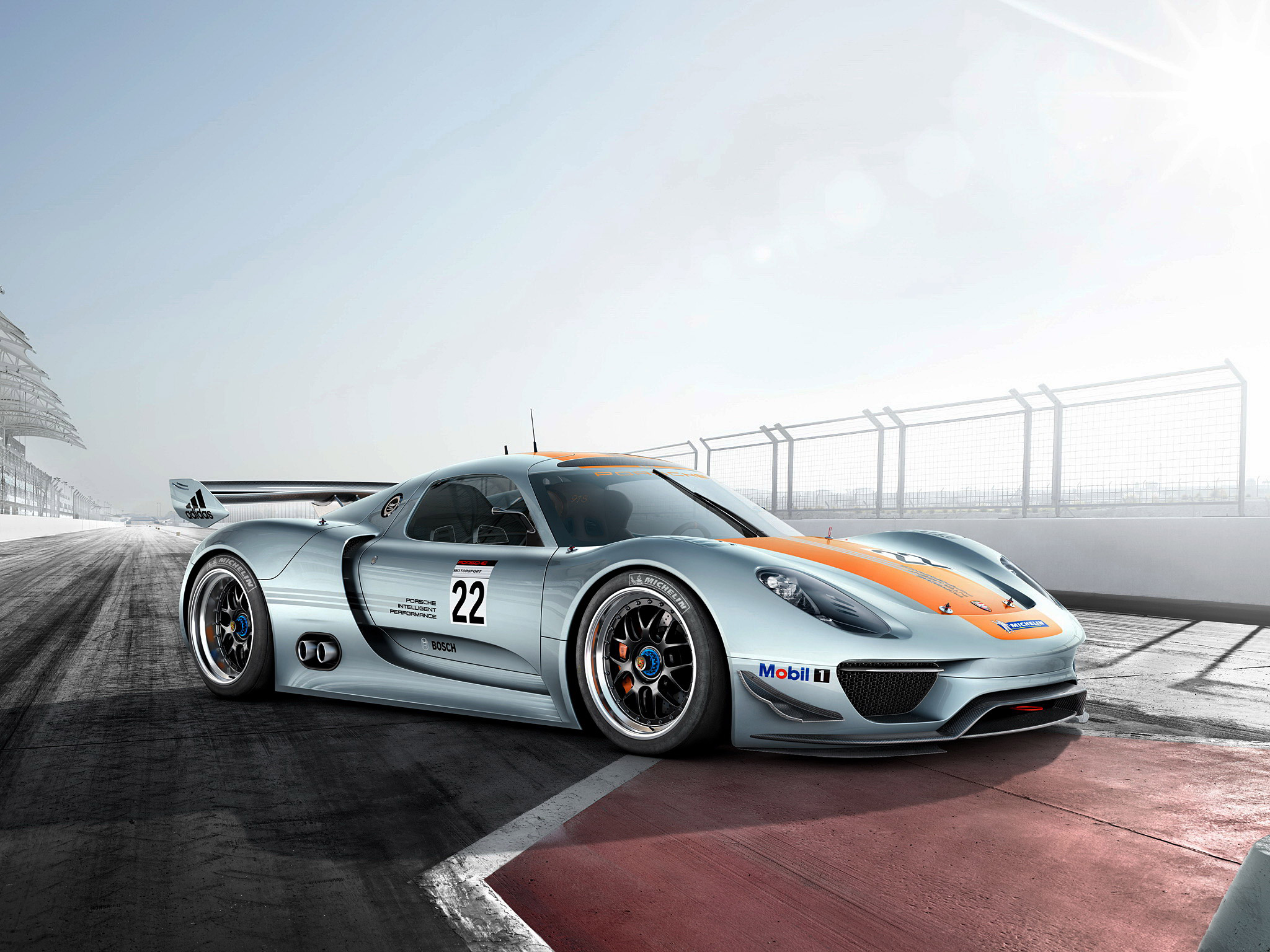 Порше 918 гоночный